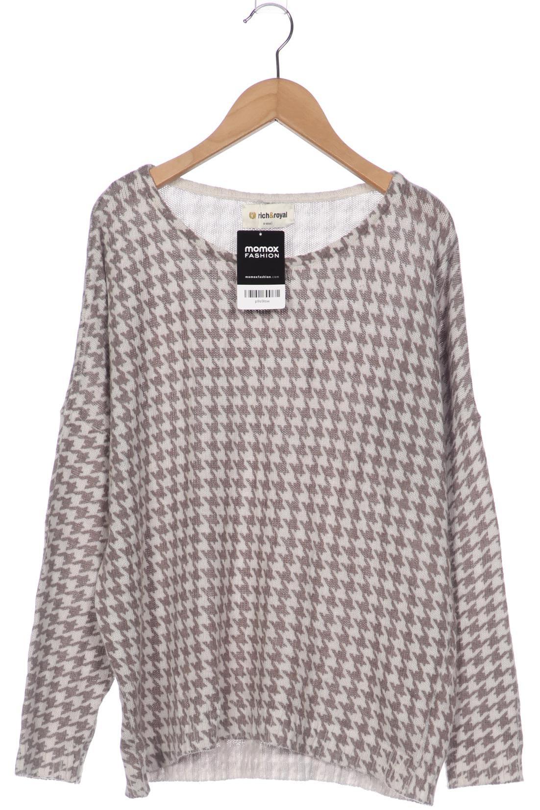 

Rich & Royal Damen Pullover, grau, Gr. 34