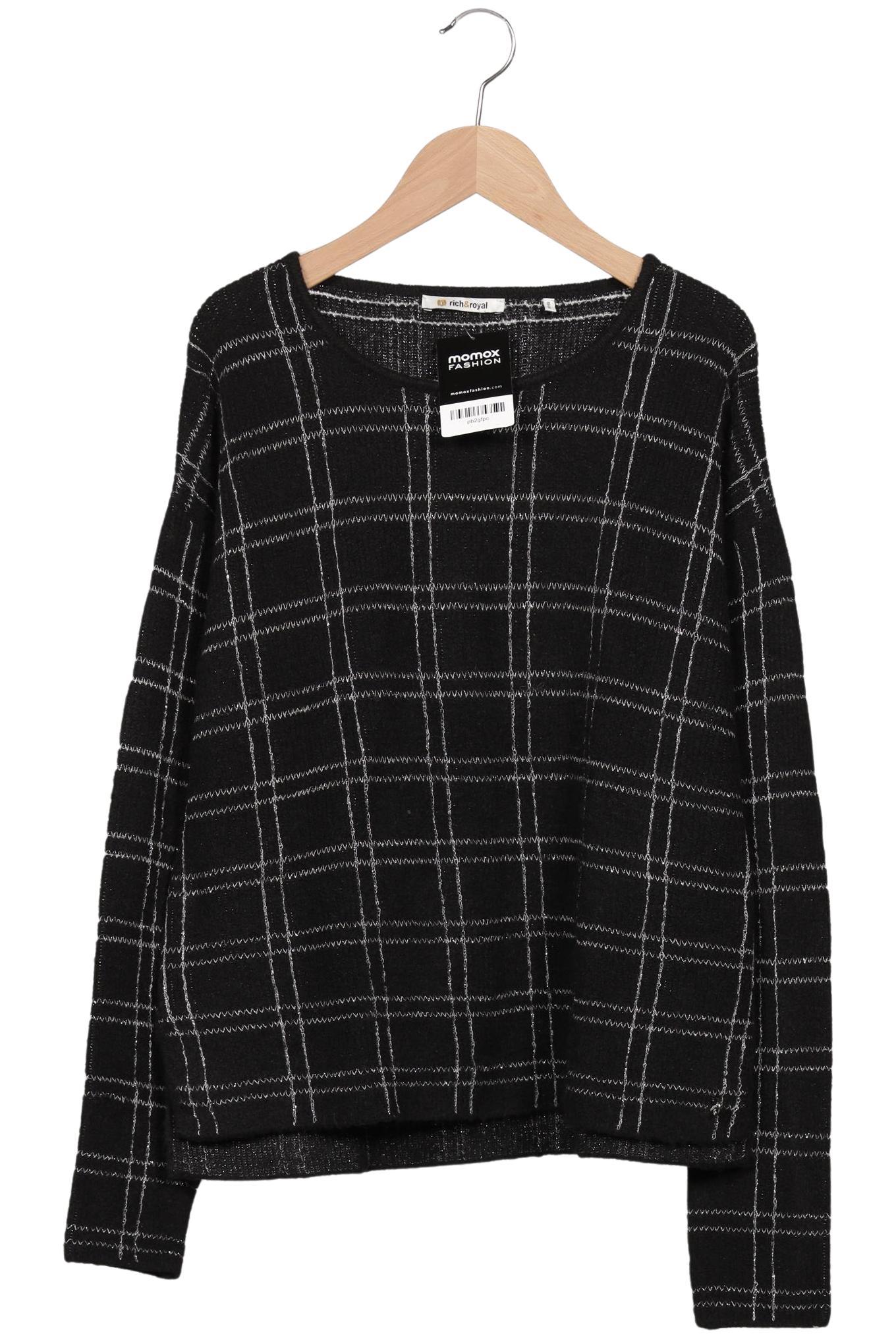

Rich & Royal Damen Pullover, schwarz, Gr. 38