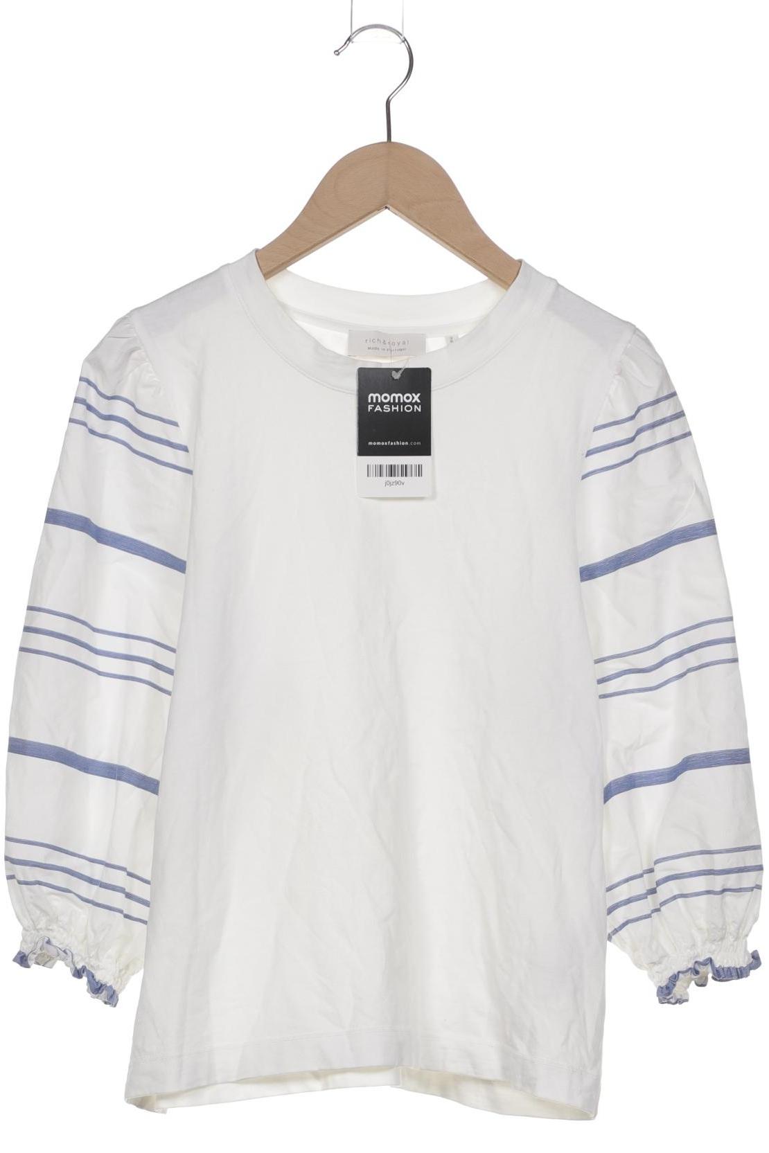

Rich & Royal Damen Langarmshirt, weiß, Gr. 38