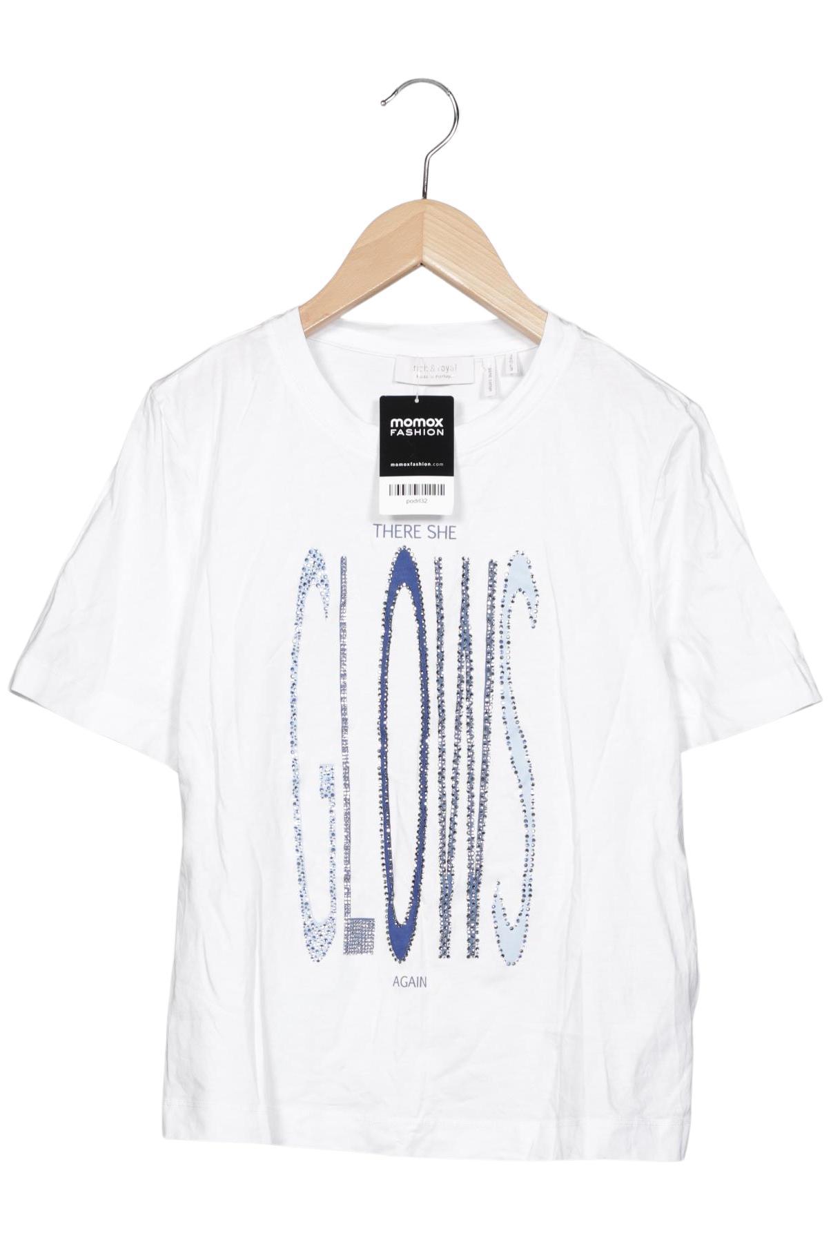 

Rich & Royal Damen T-Shirt, weiß, Gr. 38