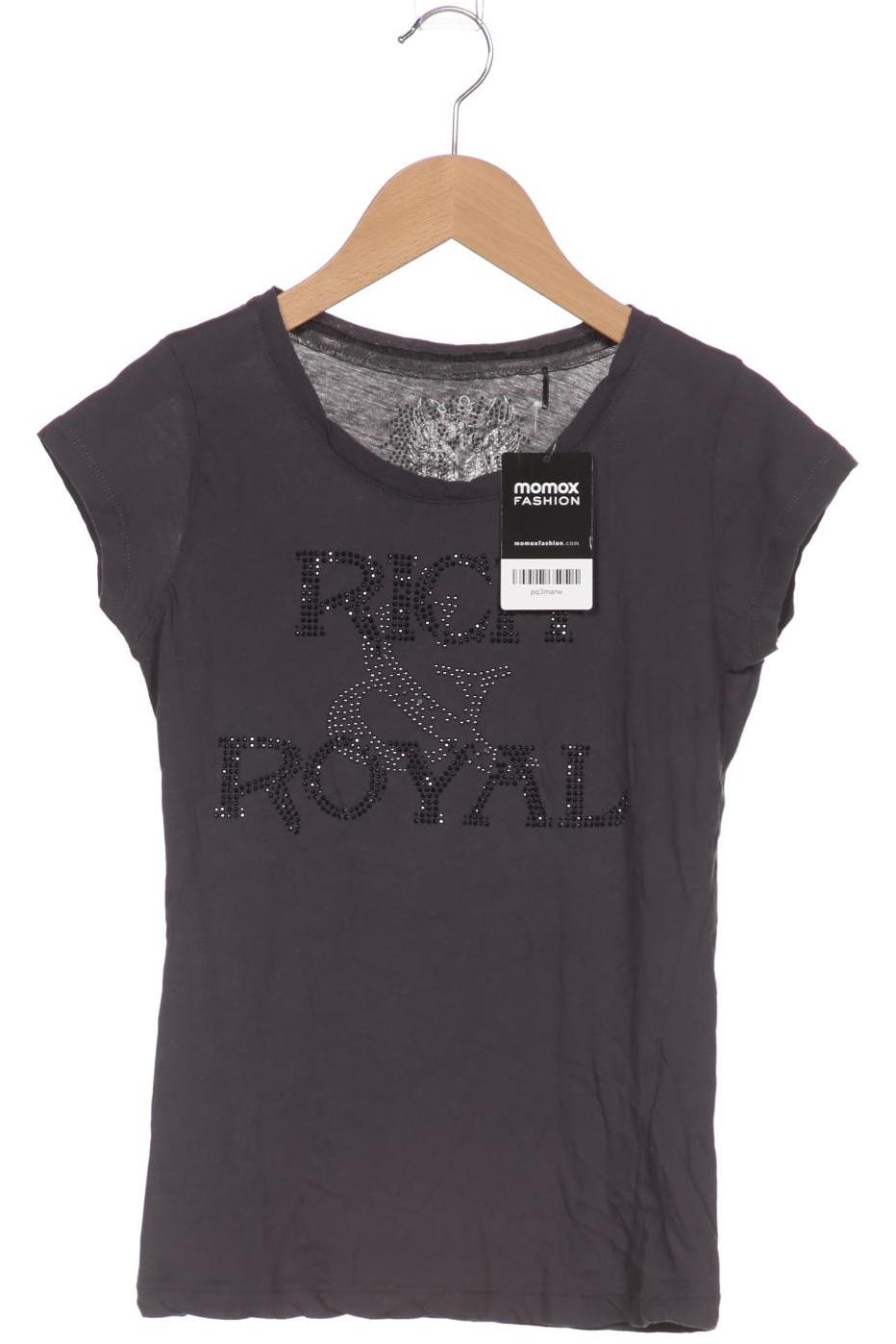

Rich & Royal Damen T-Shirt, grau, Gr. 36