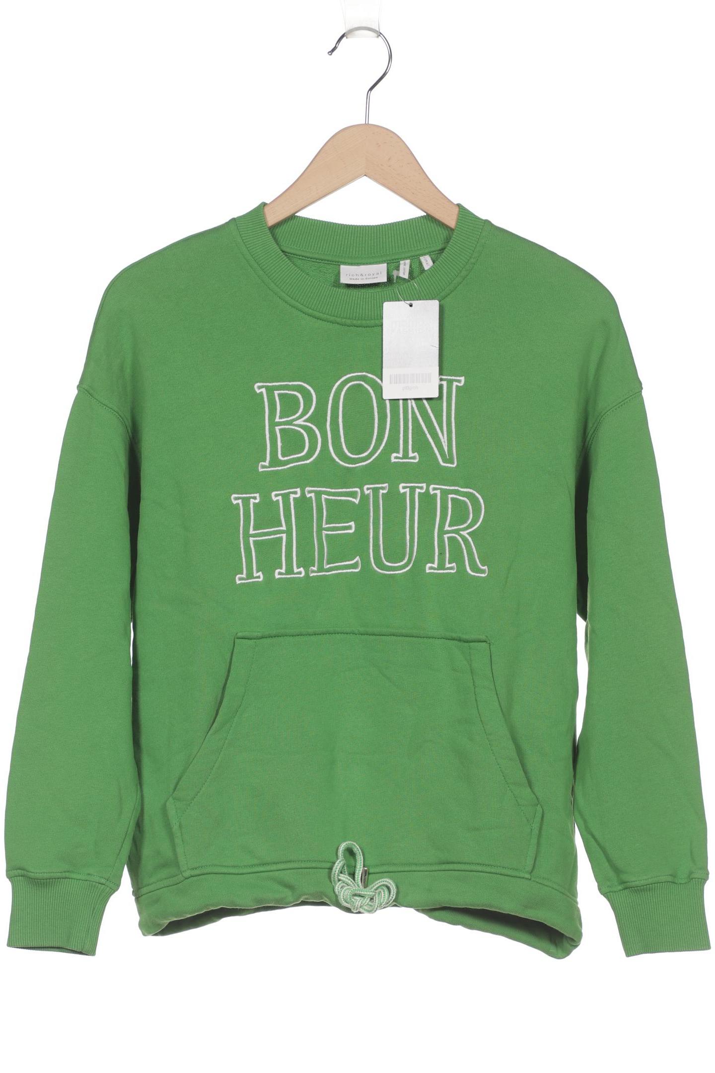 

Rich & Royal Damen Sweatshirt, grün, Gr. 34