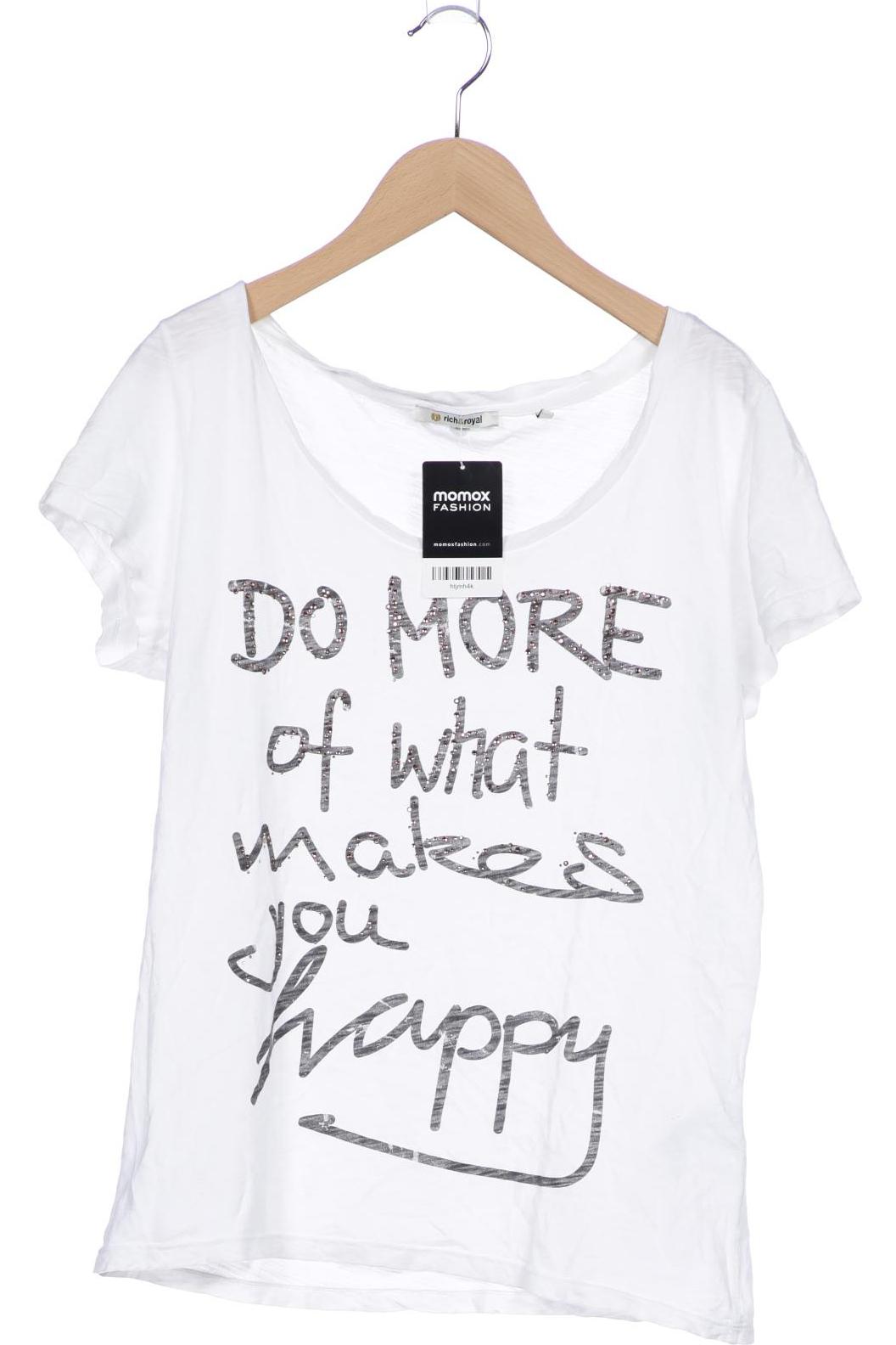

Rich & Royal Damen T-Shirt, weiß, Gr. 42