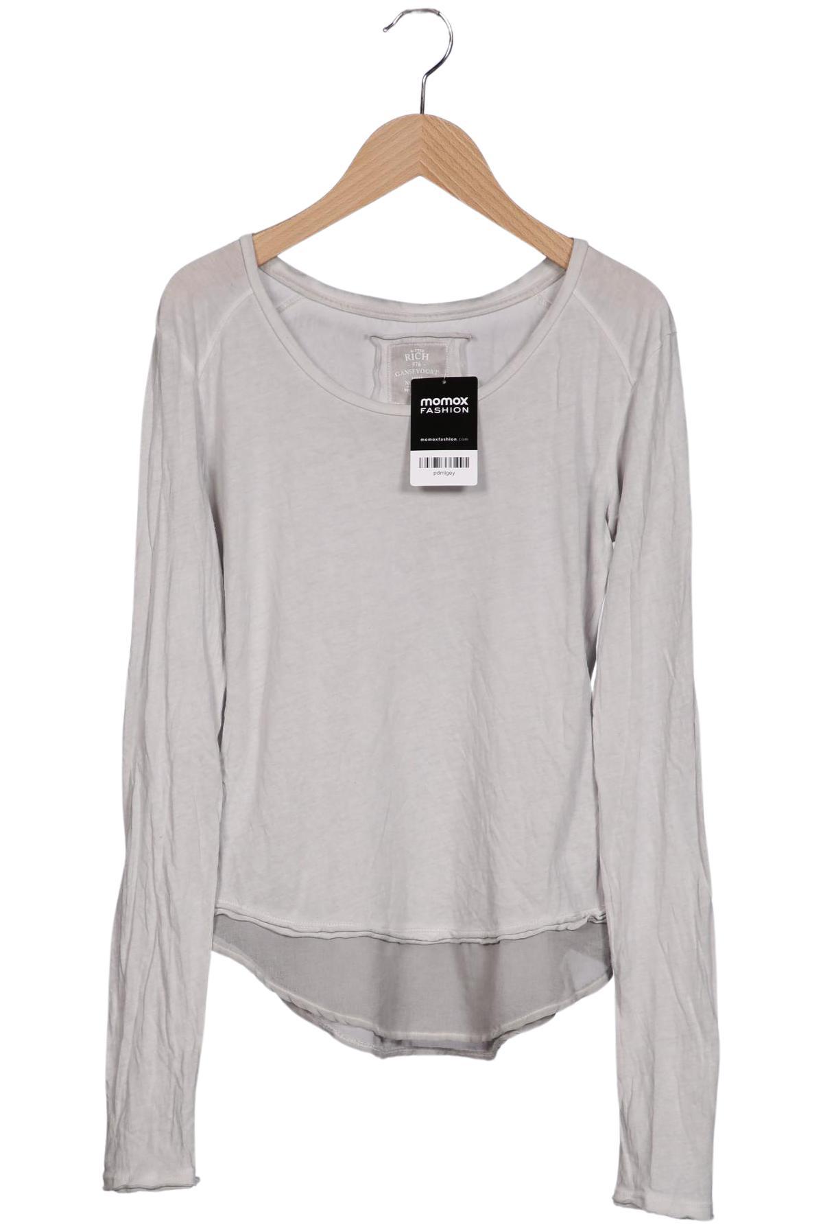 

Rich & Royal Damen Langarmshirt, grau, Gr. 34