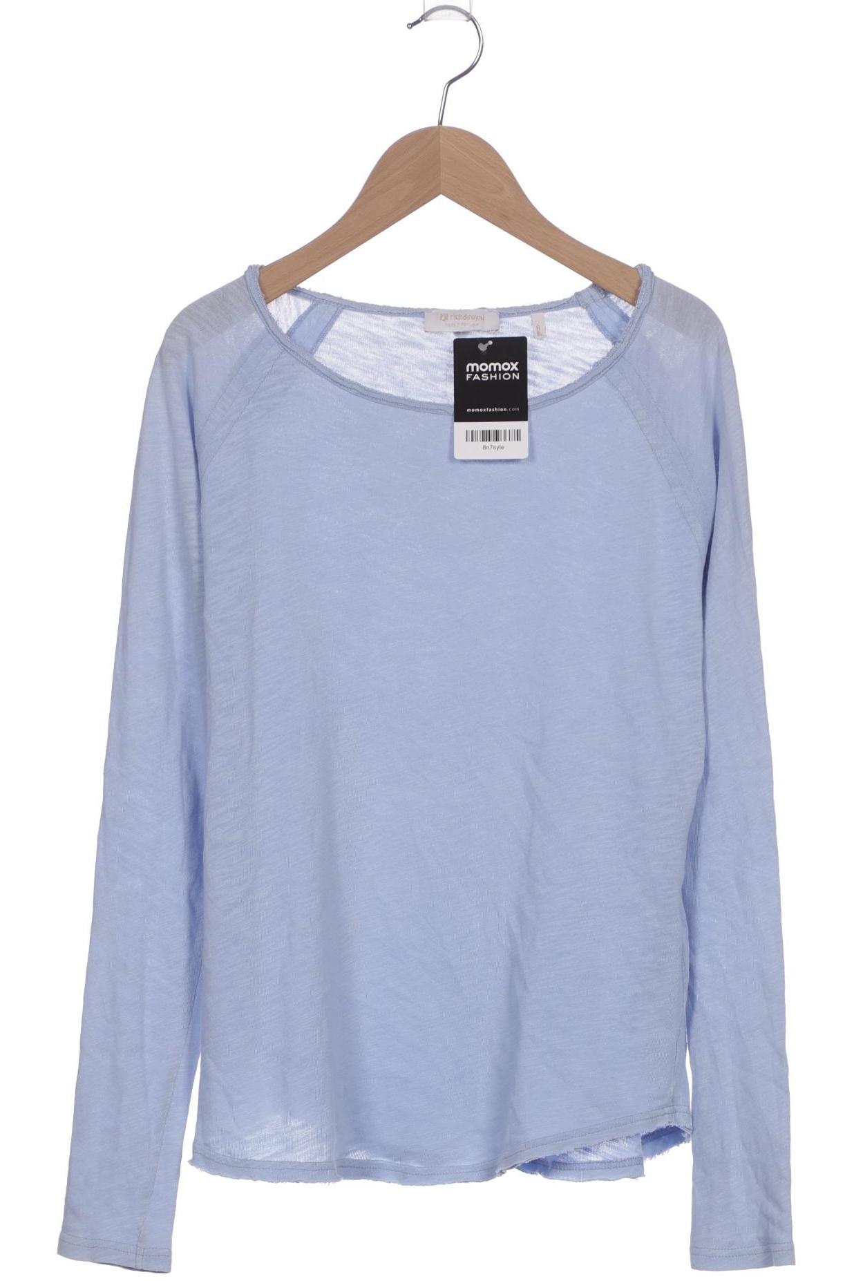 

Rich & Royal Damen Langarmshirt, hellblau, Gr. 34