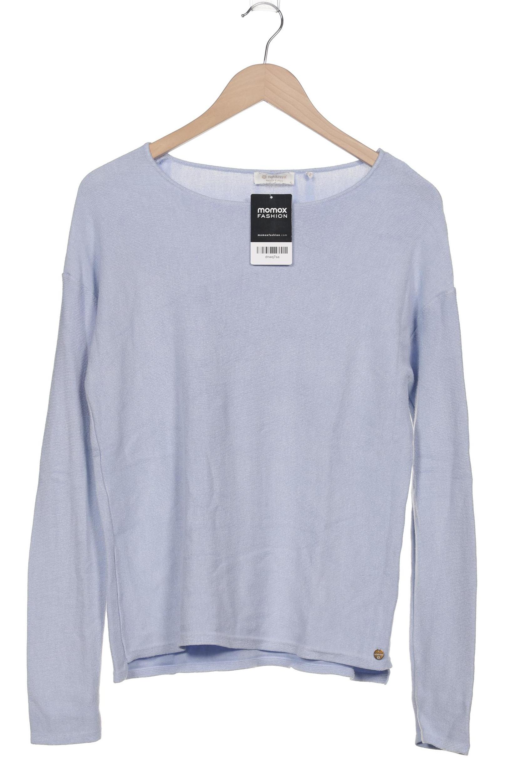 

Rich & Royal Damen Pullover, blau, Gr. 38