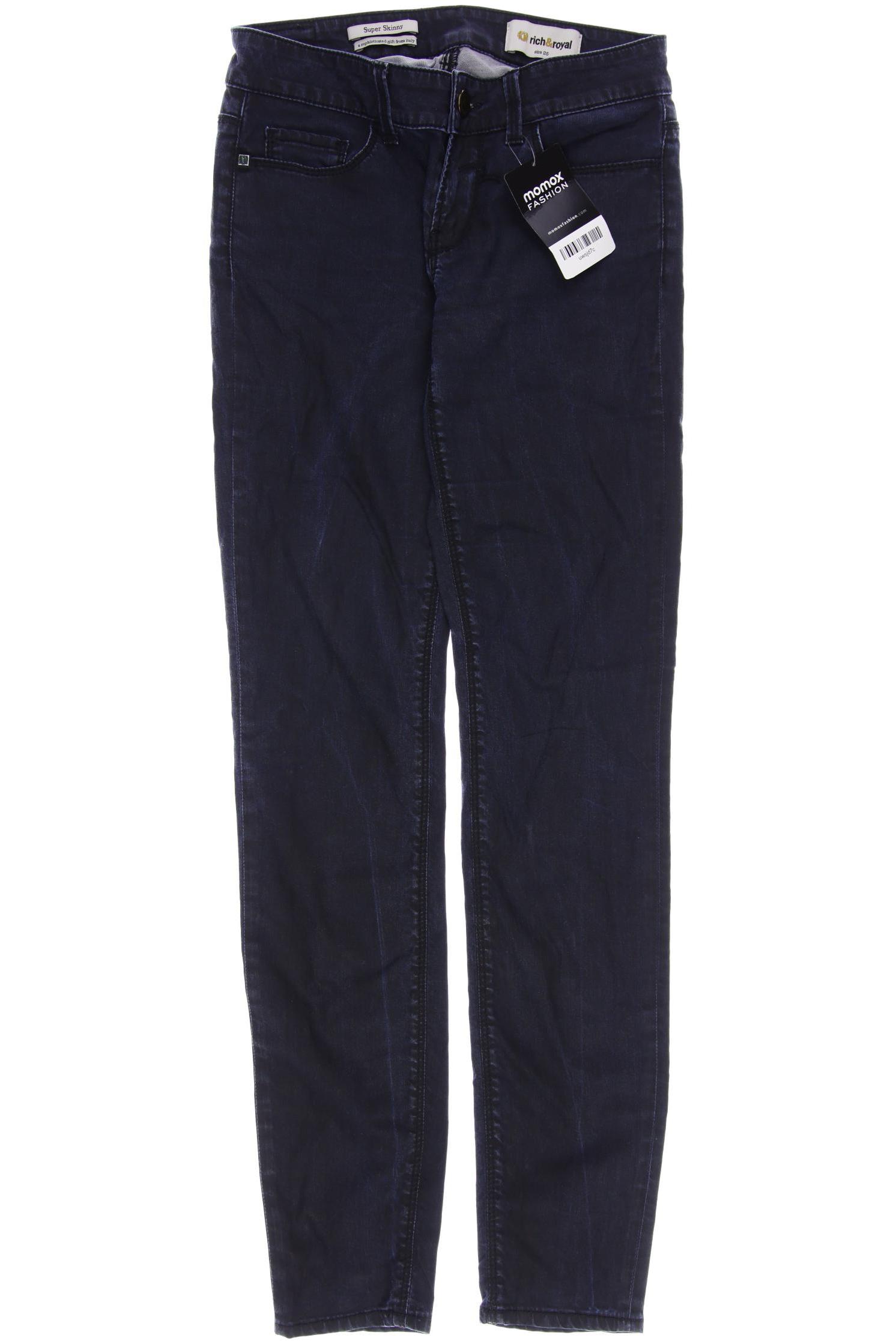 

Rich & Royal Damen Jeans, marineblau, Gr. 25