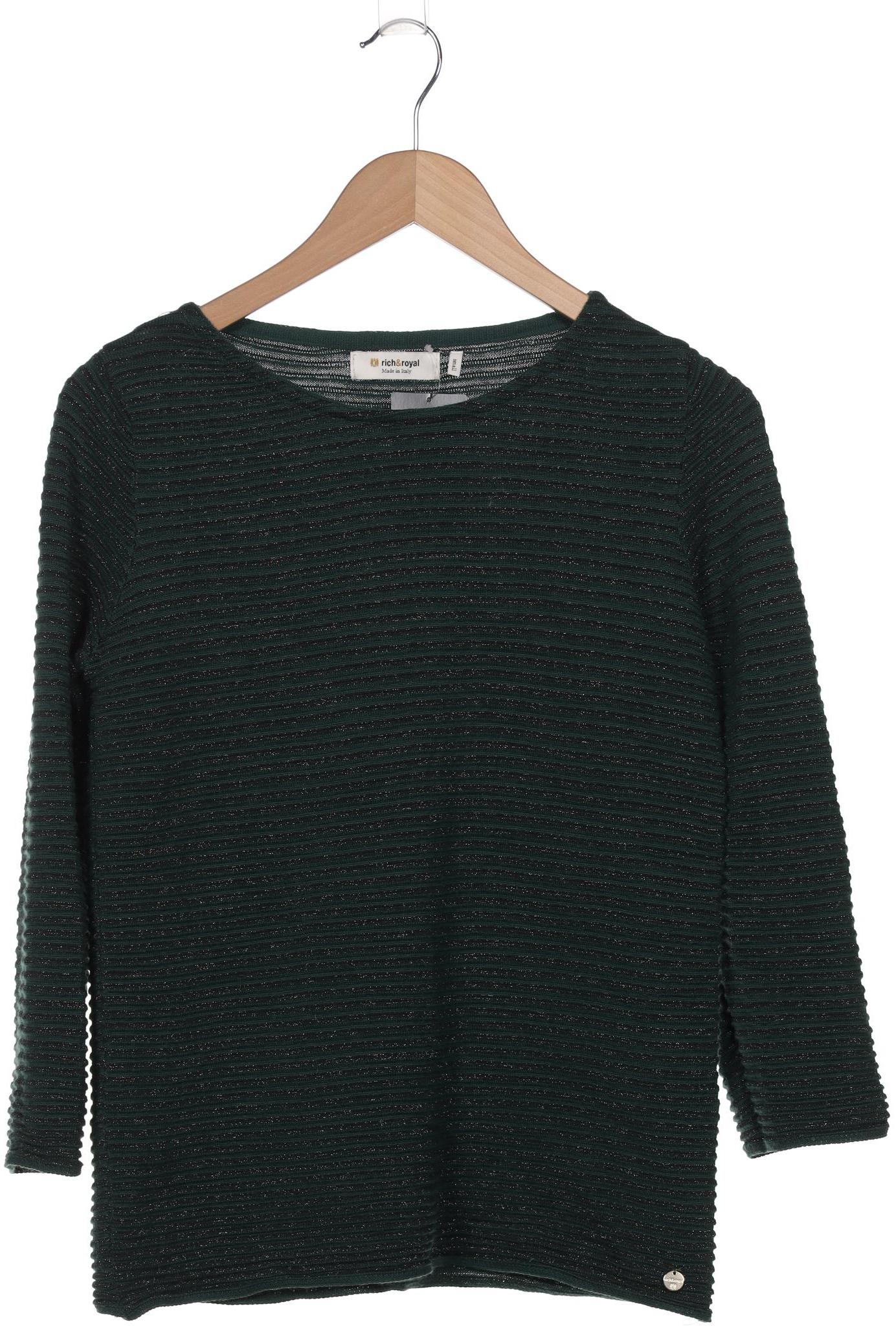 

Rich & Royal Damen Pullover, grün, Gr. 36