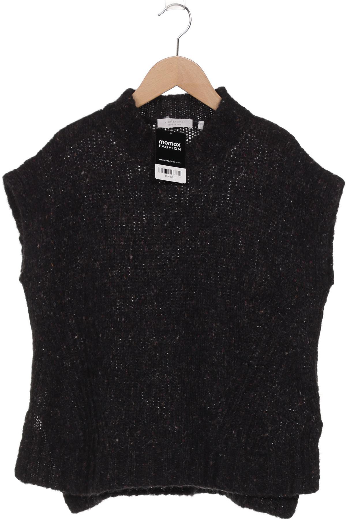 

Rich & Royal Damen Pullover, schwarz, Gr. 34