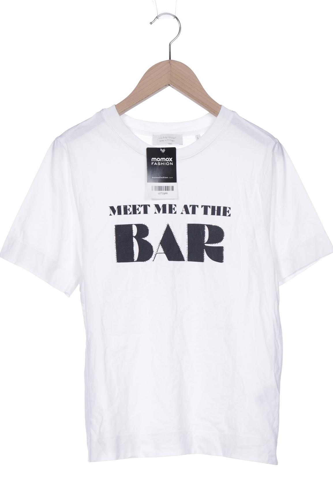 

Rich & Royal Damen T-Shirt, weiß, Gr. 34