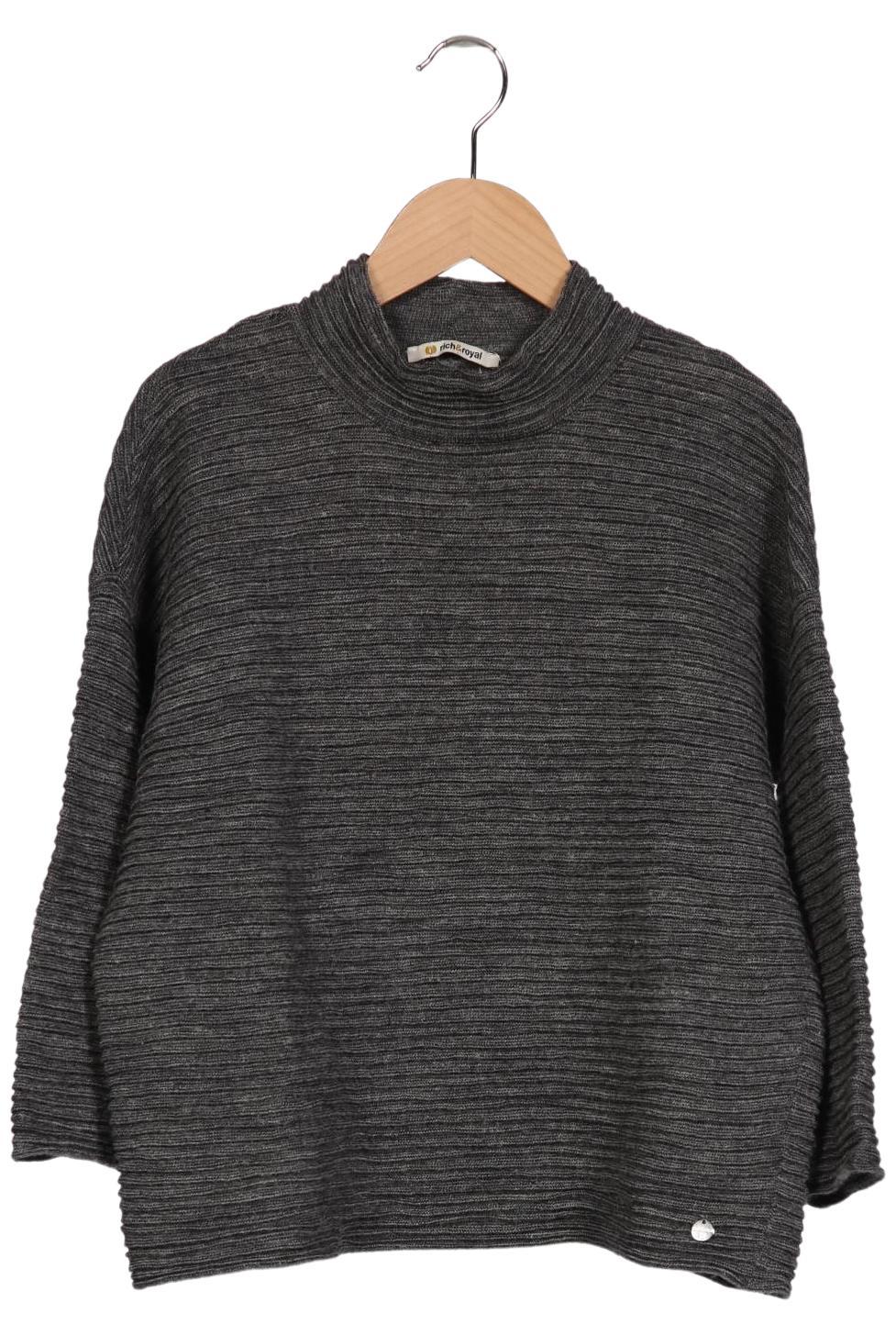 

Rich & Royal Damen Pullover, grau, Gr. 36