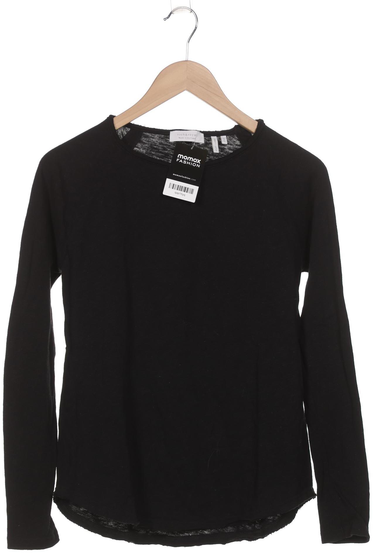 

Rich & Royal Damen Langarmshirt, schwarz, Gr. 36