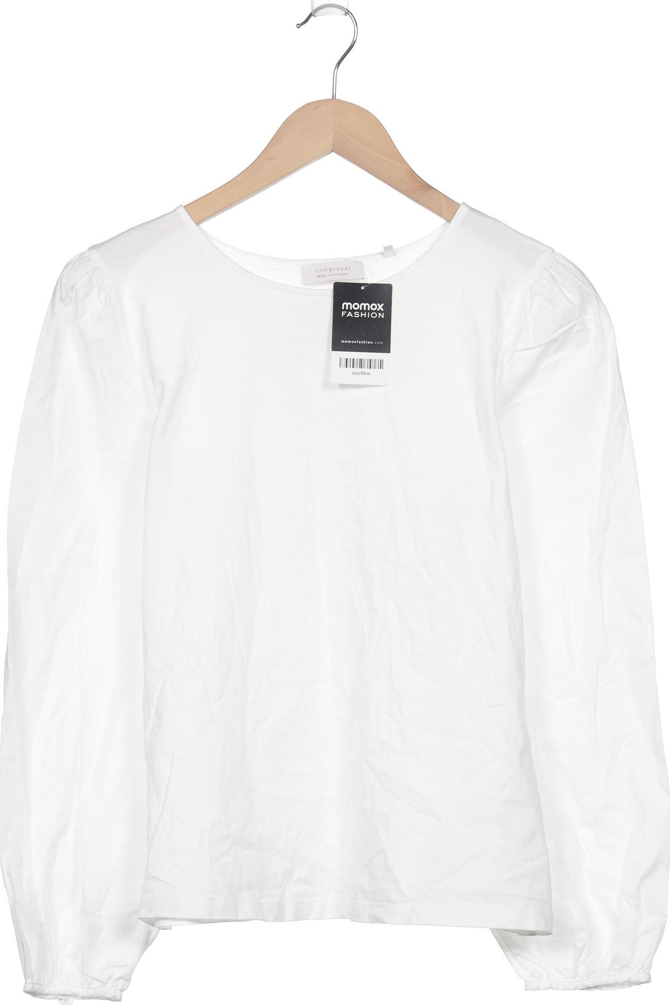 

Rich & Royal Damen Langarmshirt, weiß, Gr. 42