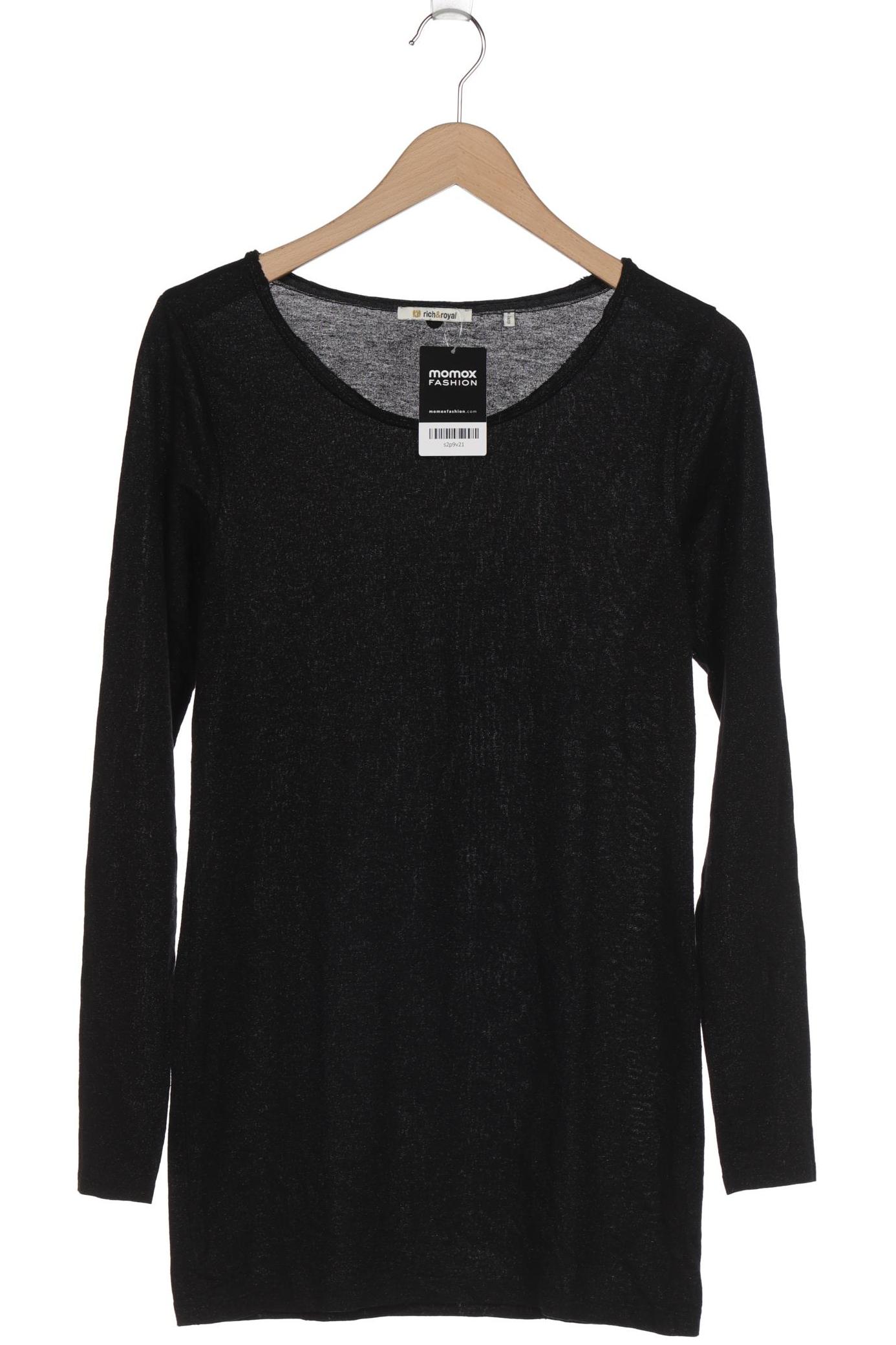 

Rich & Royal Damen Langarmshirt, schwarz, Gr. 44