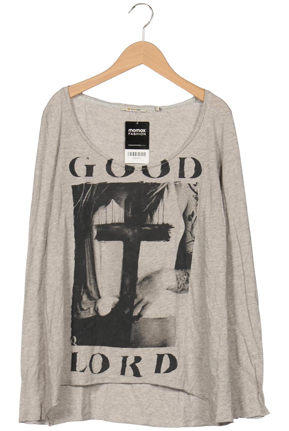 

Rich & Royal Damen Langarmshirt, grau, Gr. 42