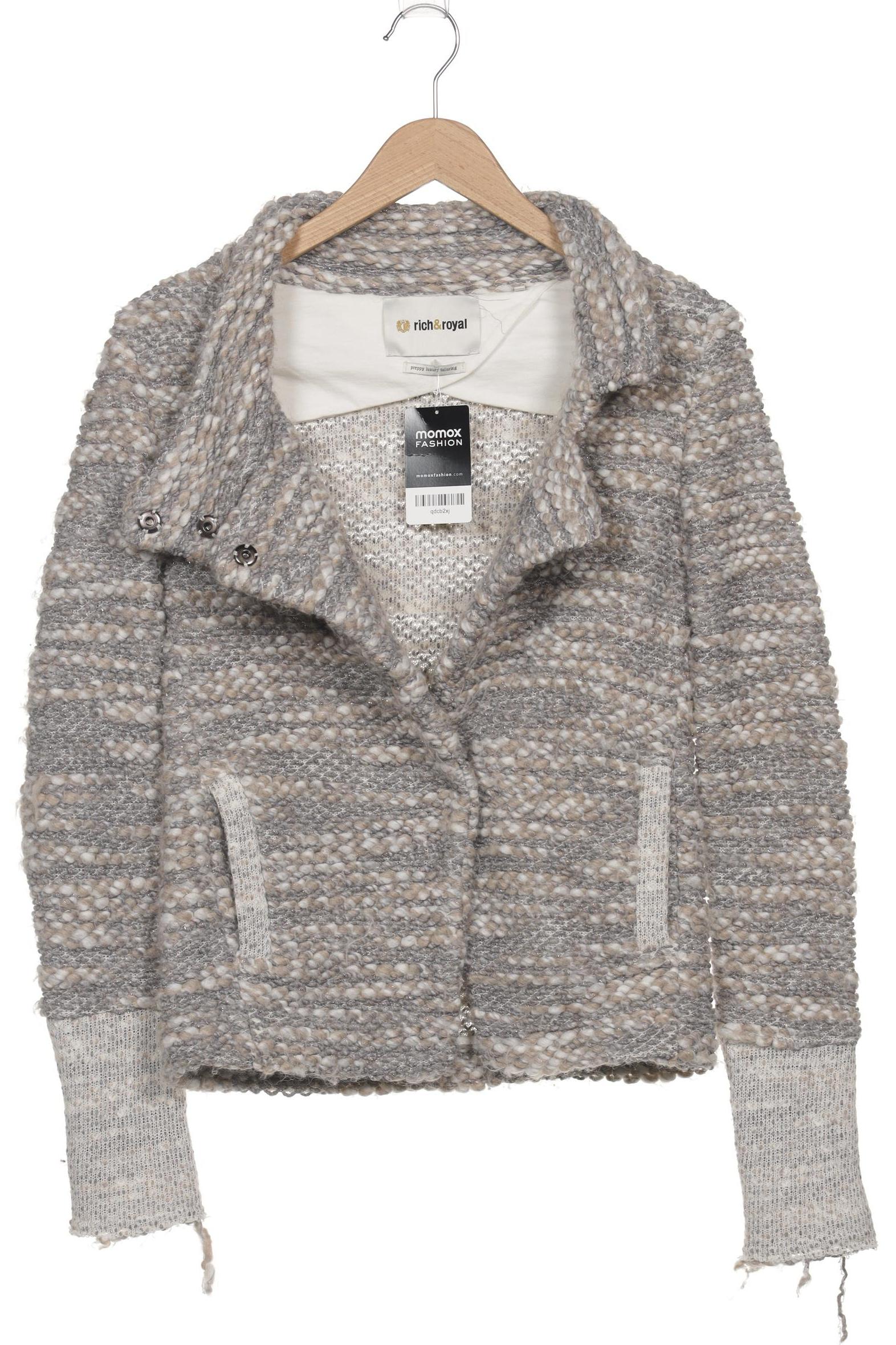 

Rich & Royal Damen Jacke, grau, Gr. 36