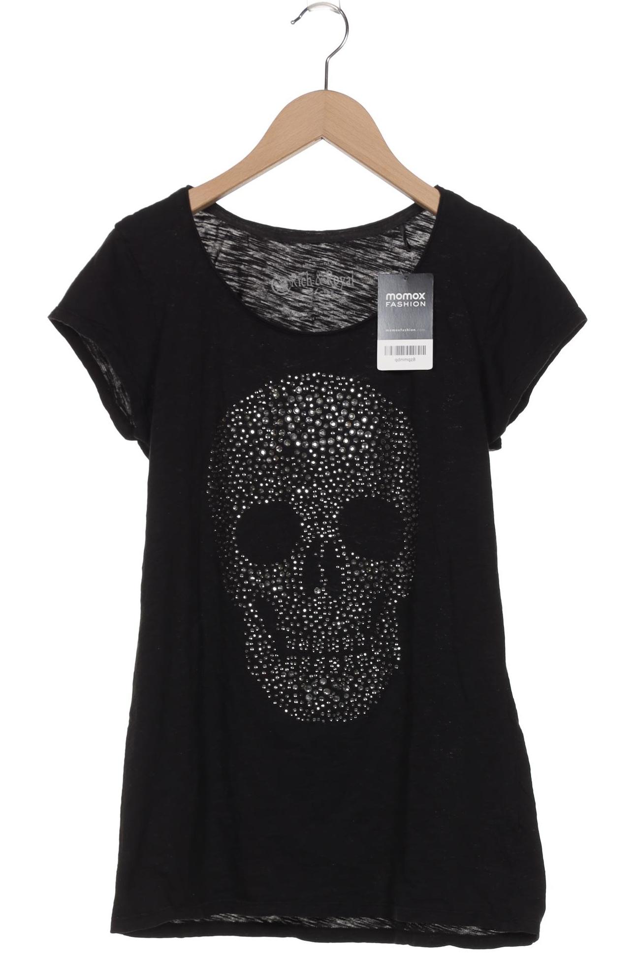 

Rich & Royal Damen T-Shirt, schwarz, Gr. 42