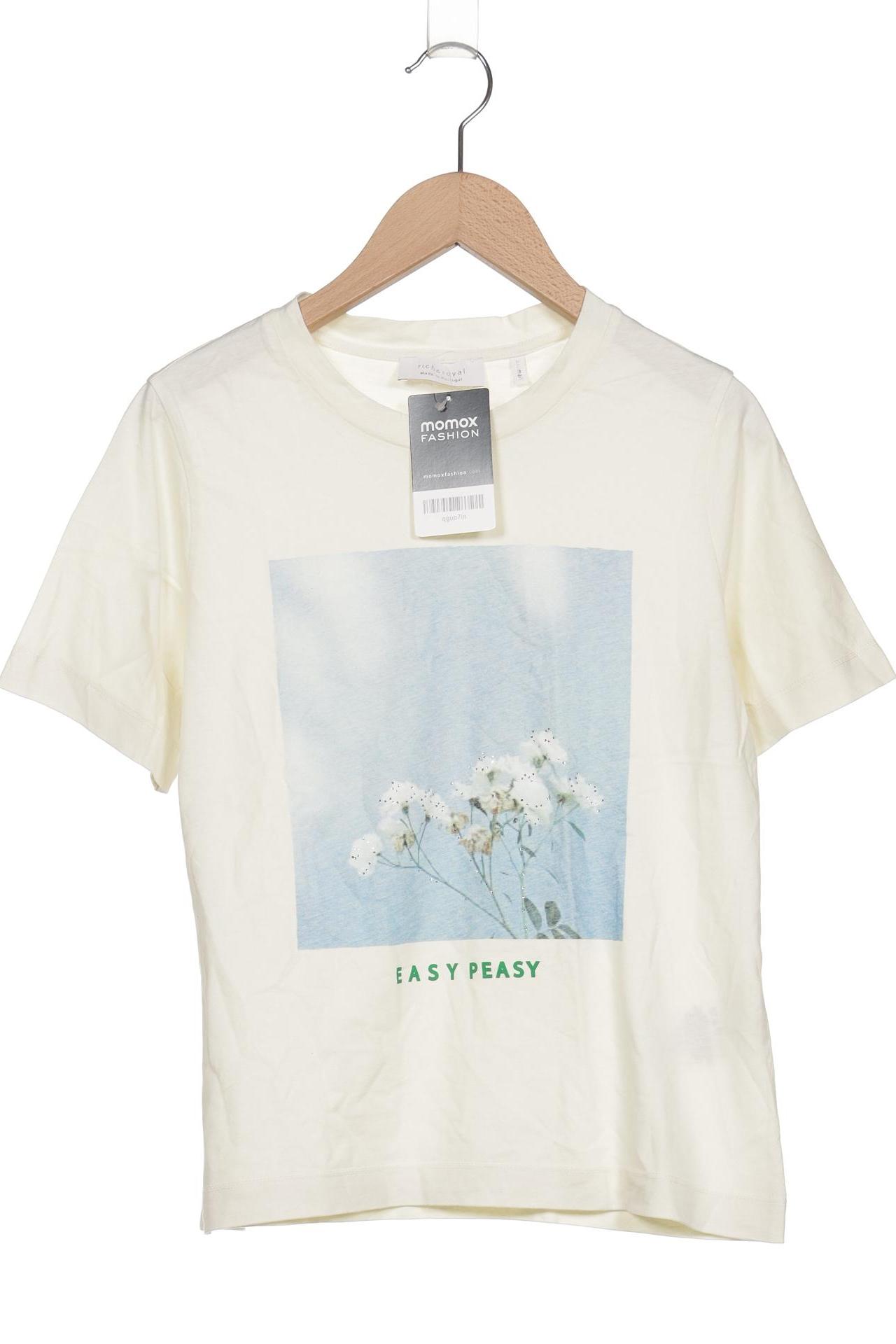 

Rich & Royal Damen T-Shirt, cremeweiß, Gr. 34