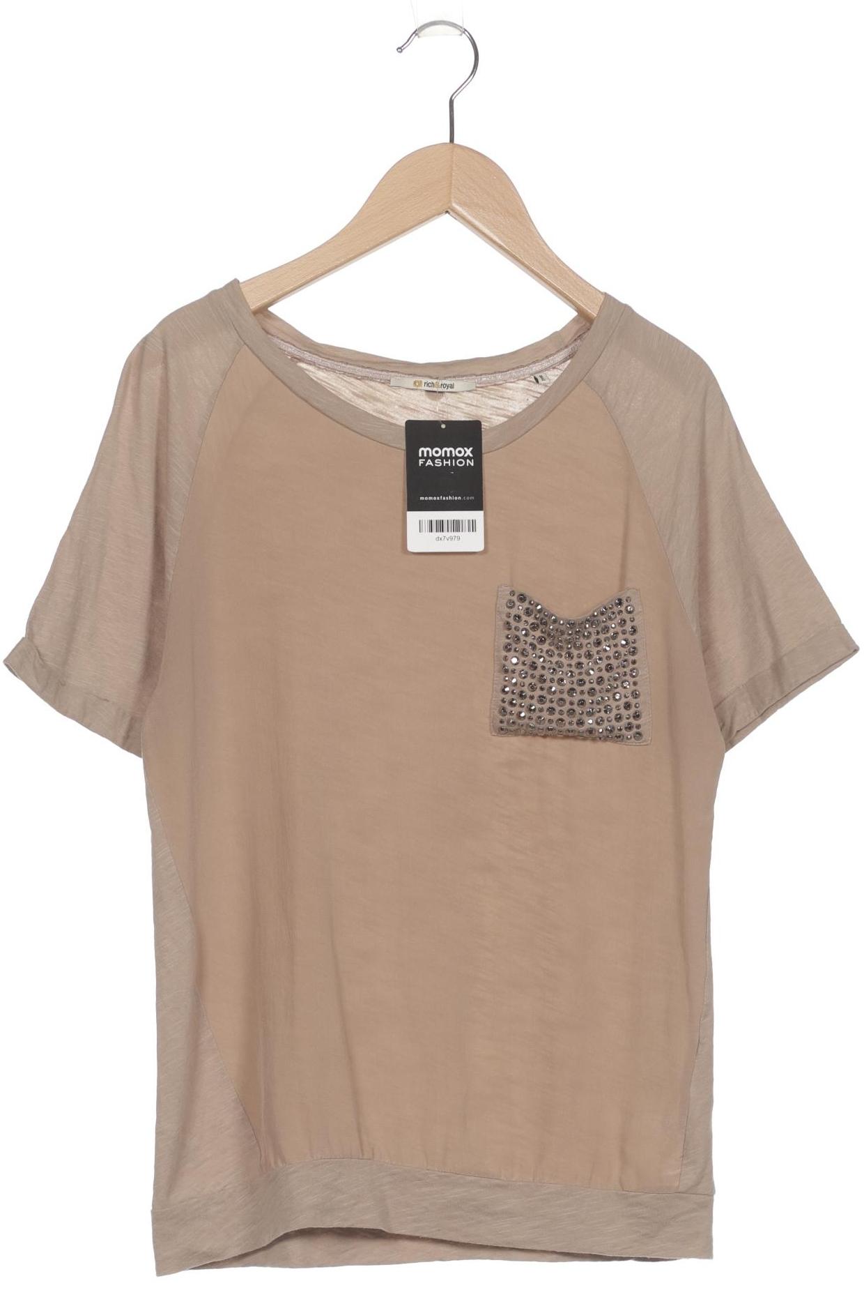 

Rich & Royal Damen T-Shirt, beige, Gr. 36