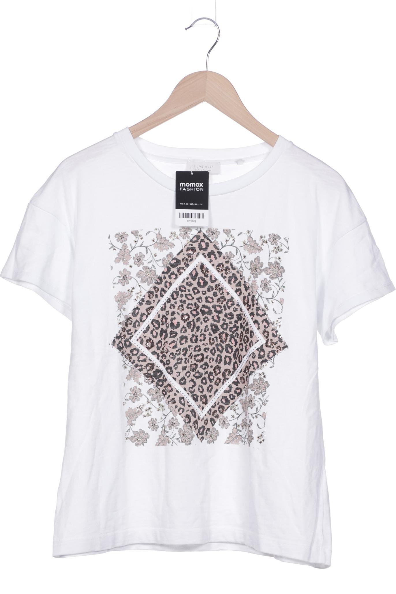 

Rich & Royal Damen T-Shirt, weiß, Gr. 42