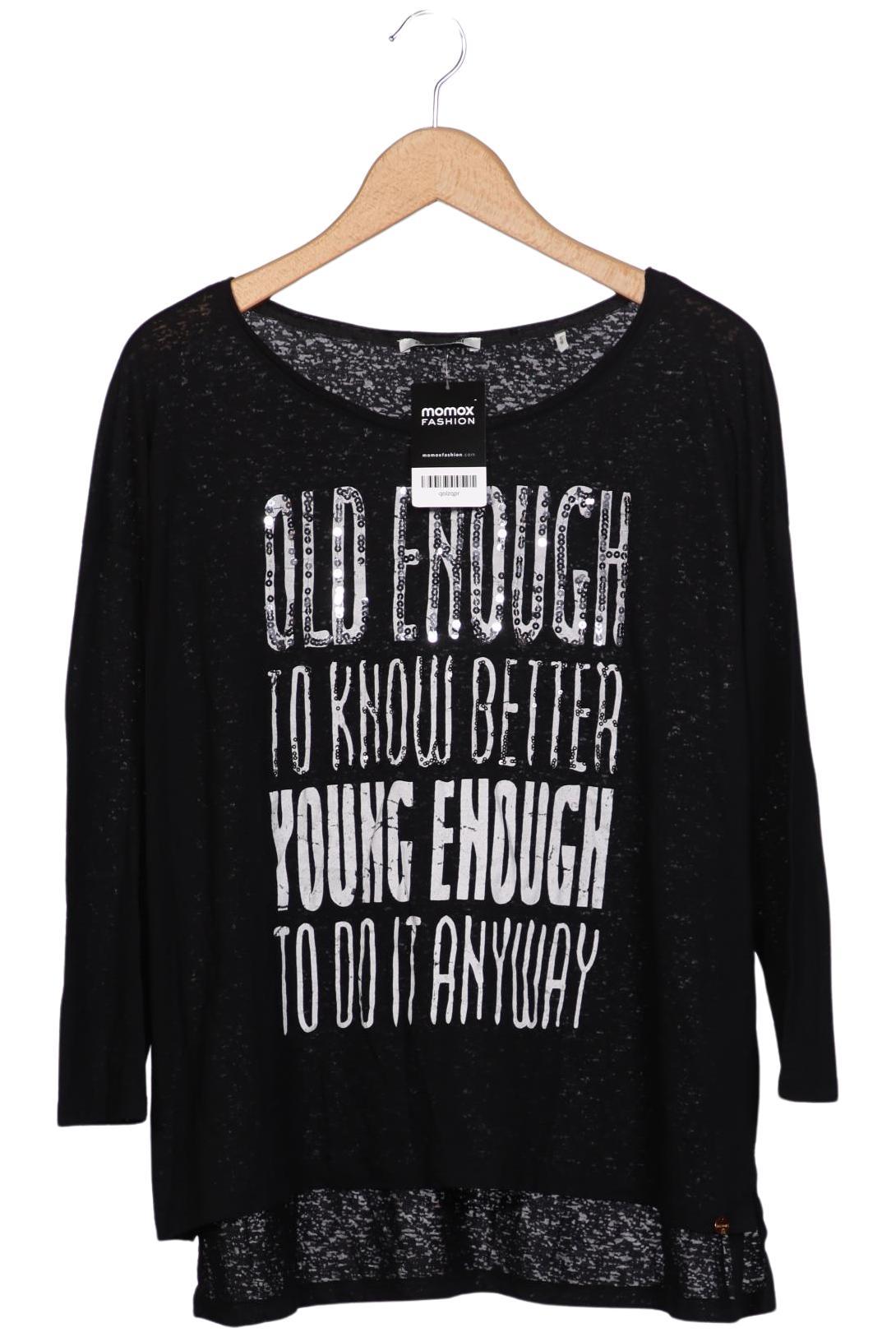 

Rich & Royal Damen Langarmshirt, schwarz, Gr. 42