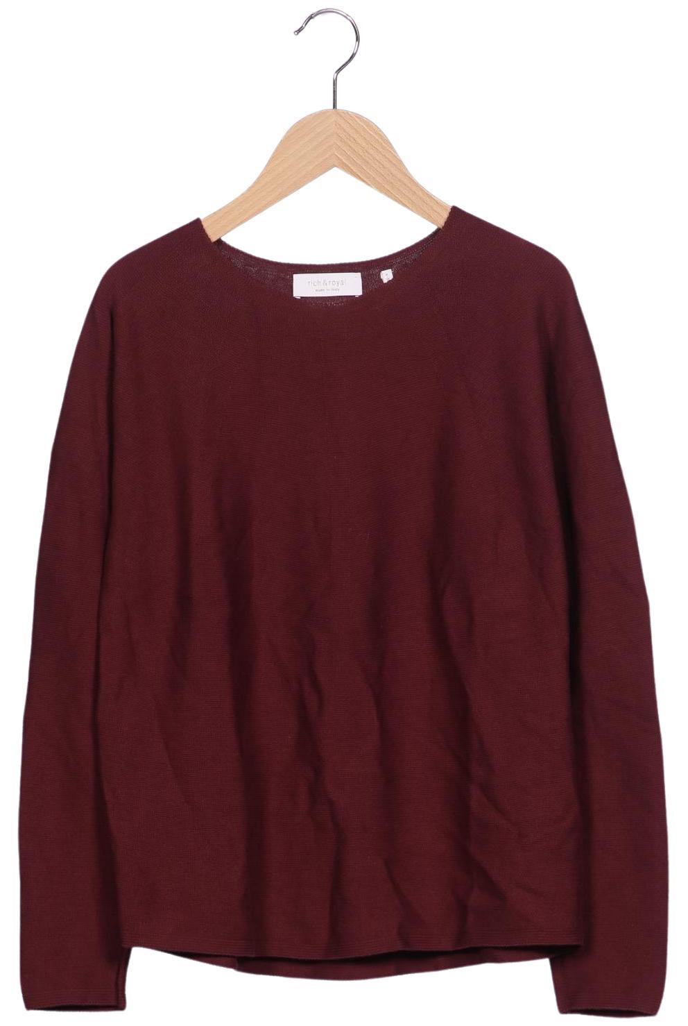 

Rich & Royal Damen Pullover, bordeaux, Gr. 34