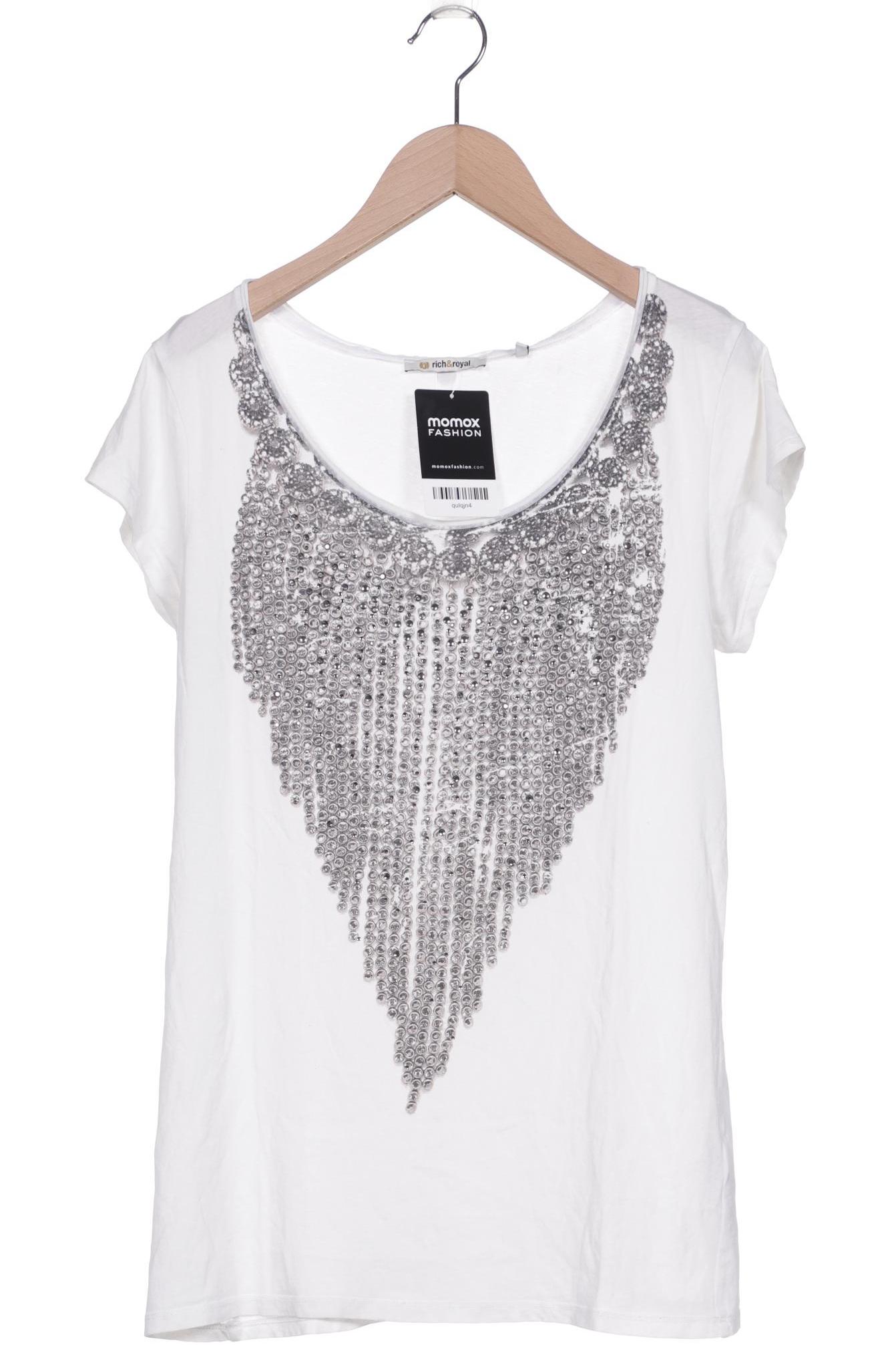 

Rich&Royal Damen T-Shirt, weiß