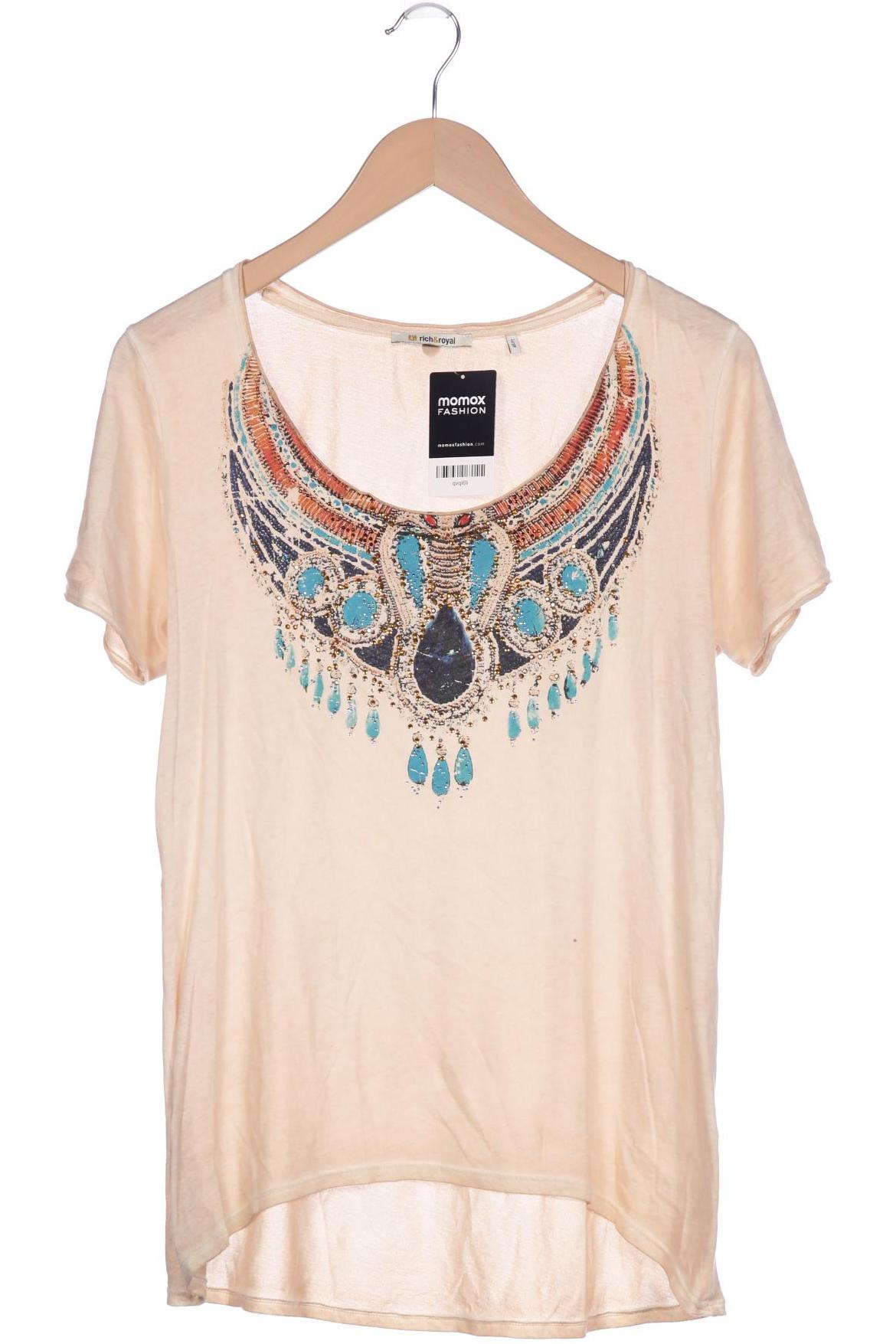 

Rich & Royal Damen T-Shirt, beige, Gr. 42