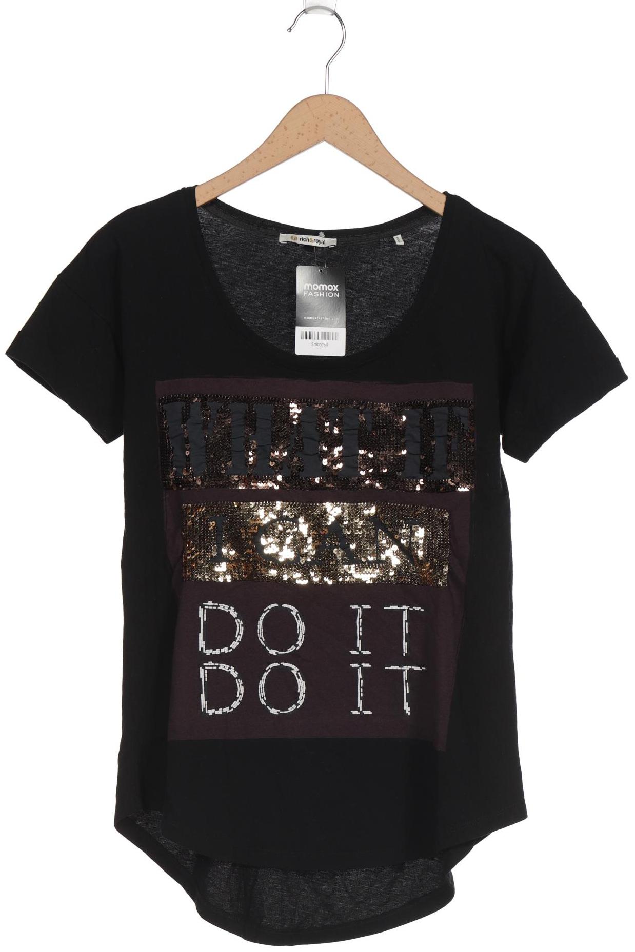 

Rich&Royal Damen T-Shirt, schwarz