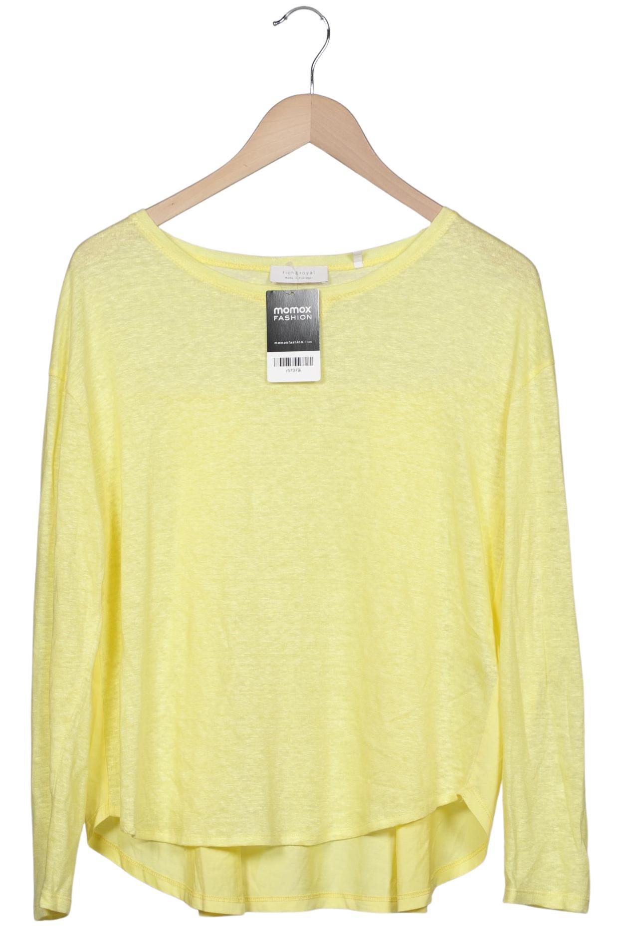 

Rich & Royal Damen Langarmshirt, gelb, Gr. 36
