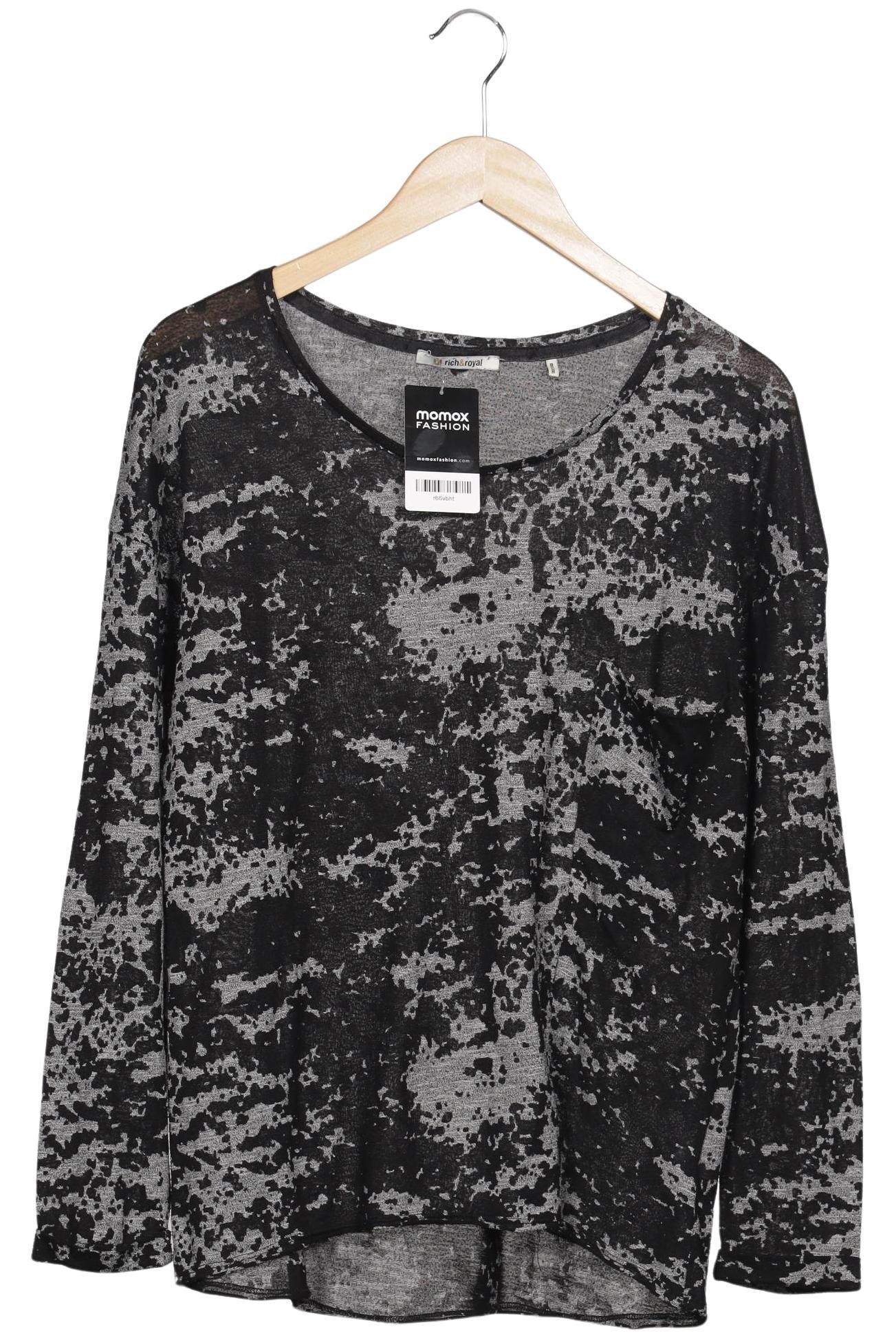 

Rich & Royal Damen Langarmshirt, grau, Gr. 38