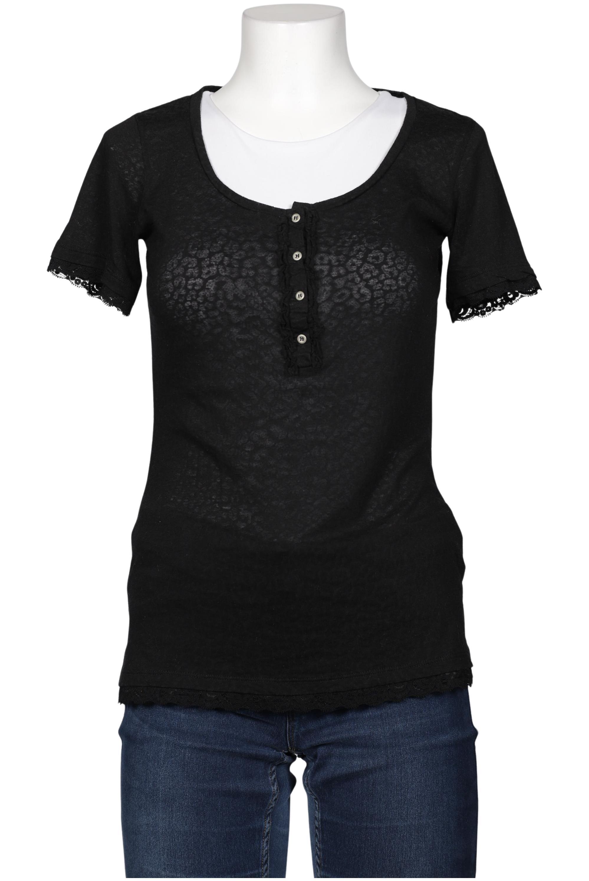 

Rich & Royal Damen T-Shirt, schwarz, Gr. 38