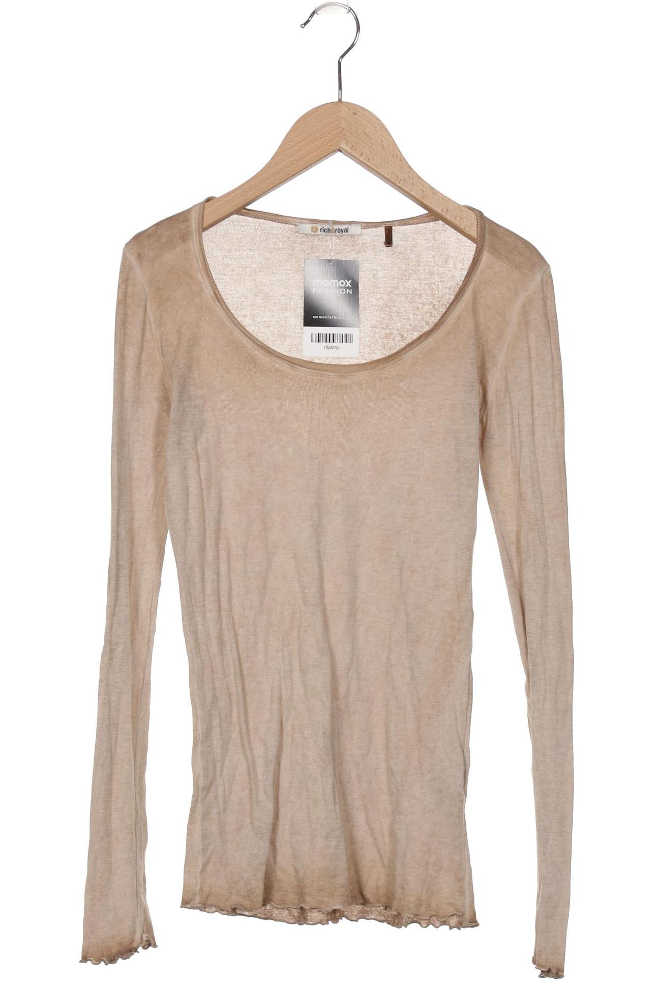 

Rich & Royal Damen Langarmshirt, beige, Gr. 34