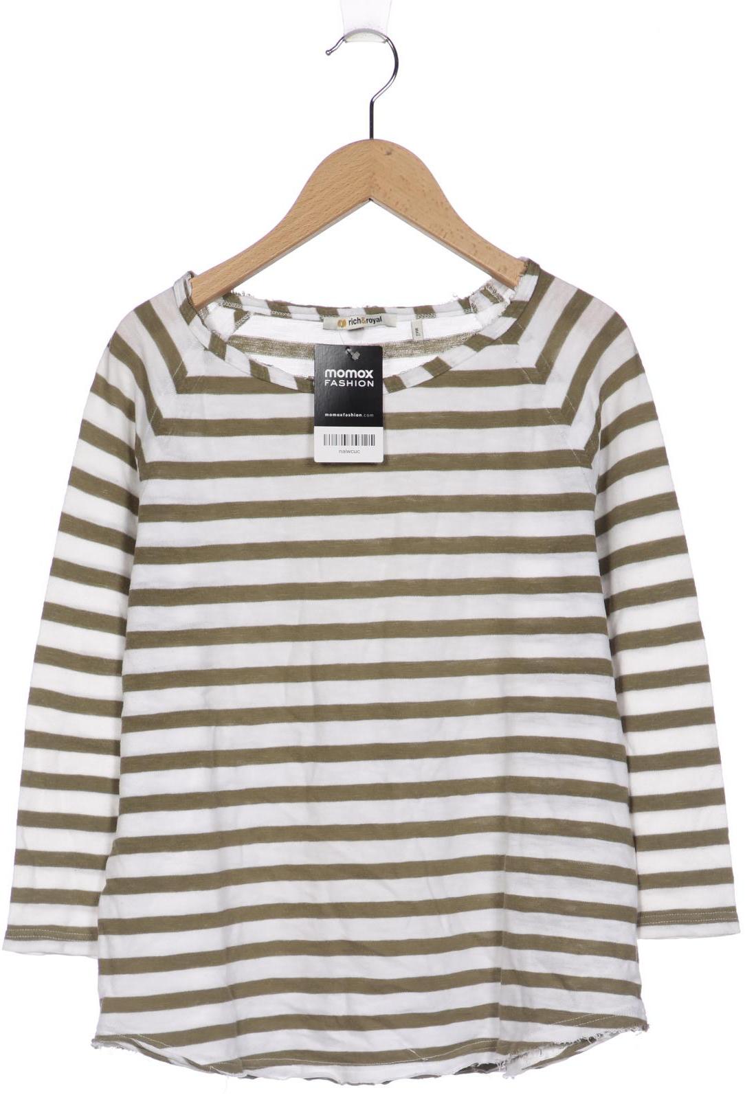 

Rich&Royal Damen Langarmshirt, weiß