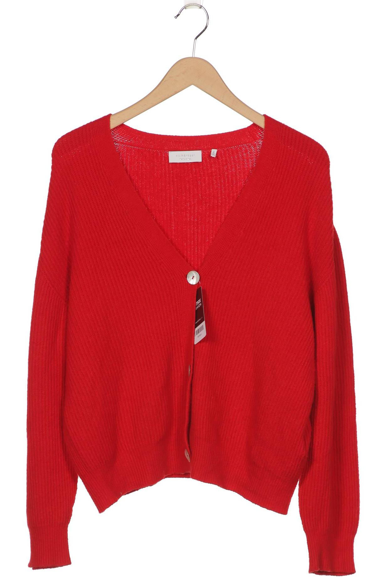 

Rich & Royal Damen Strickjacke, rot, Gr. 38