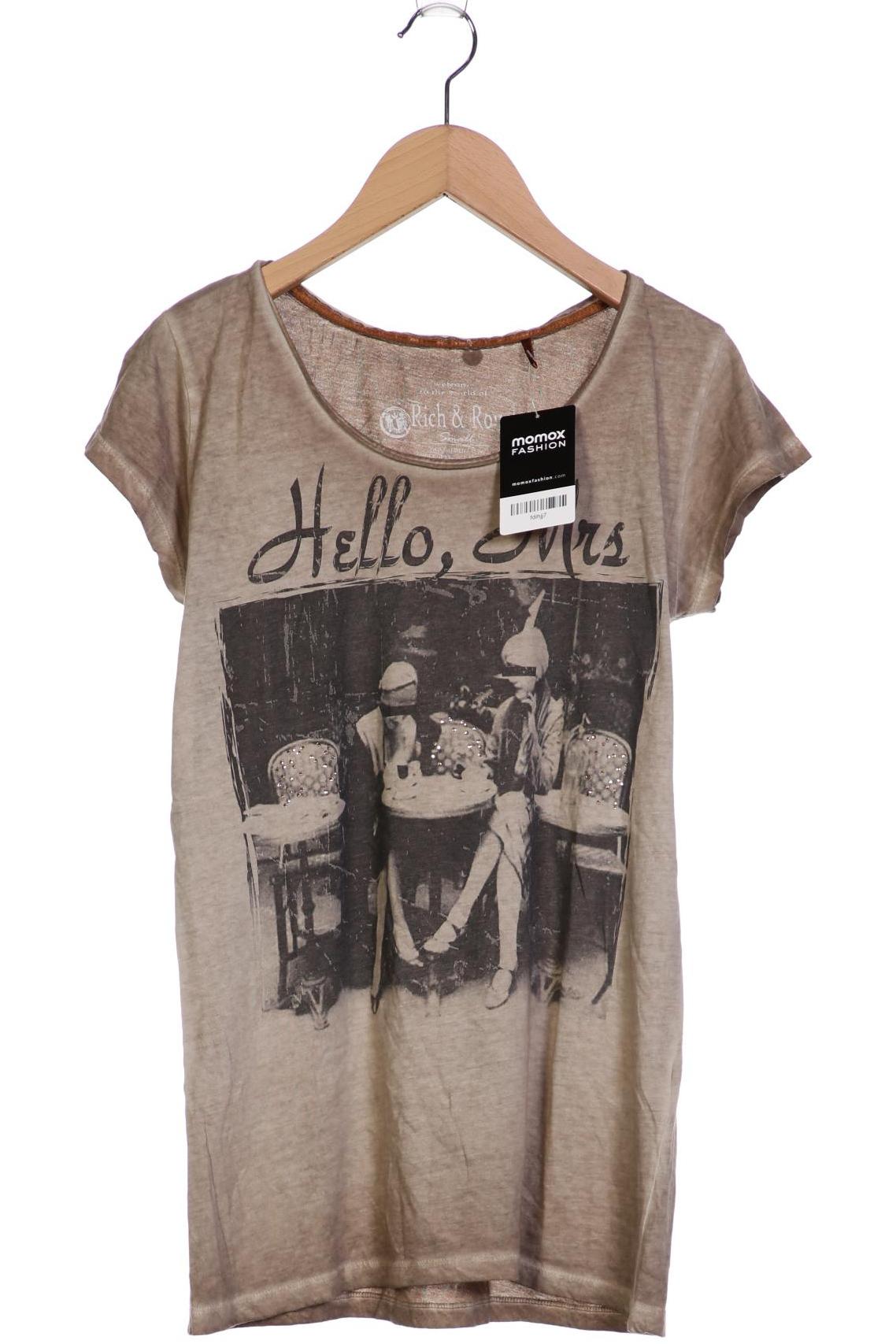 

Rich & Royal Damen T-Shirt, beige, Gr. 36