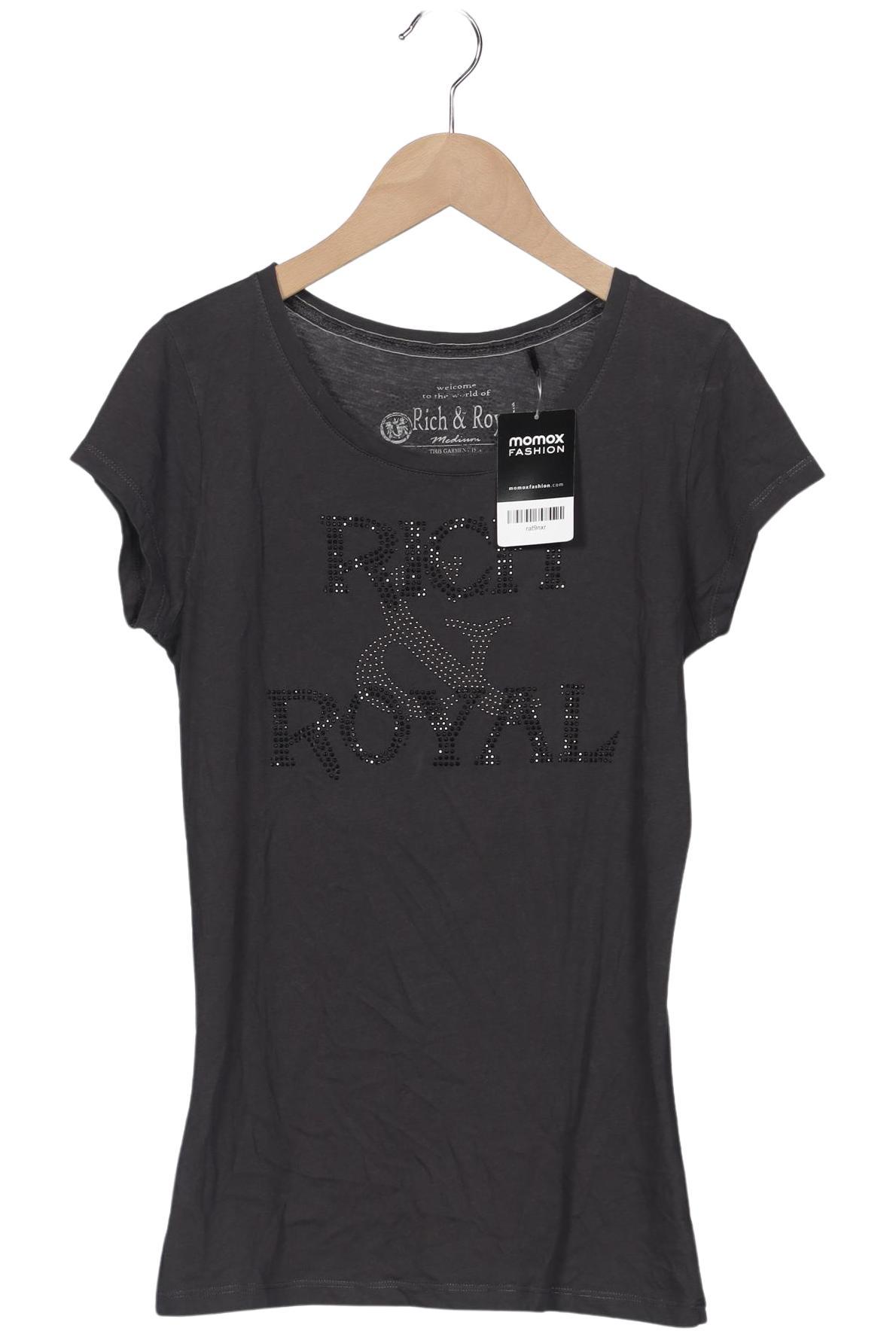 

Rich & Royal Damen T-Shirt, grau, Gr. 38