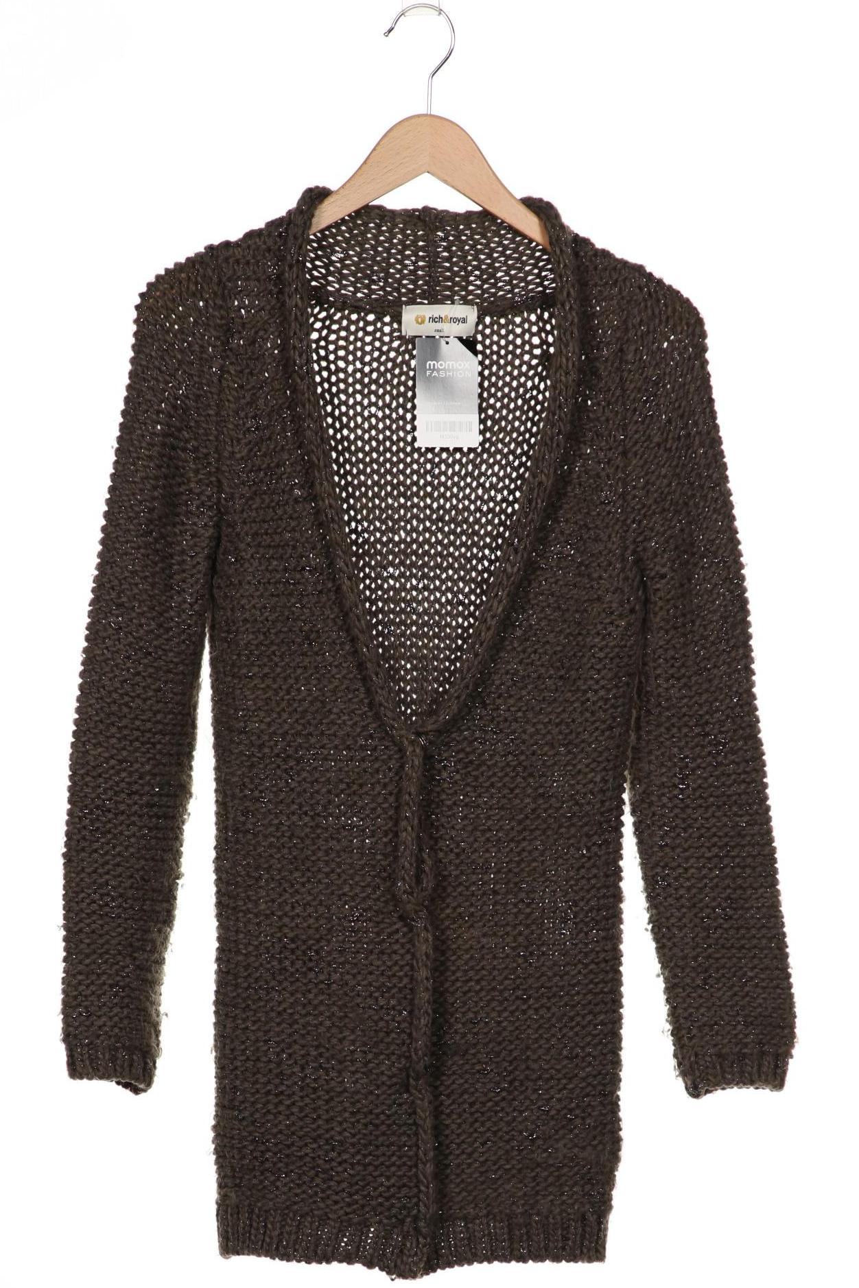 

Rich & Royal Damen Strickjacke, grün, Gr. 36