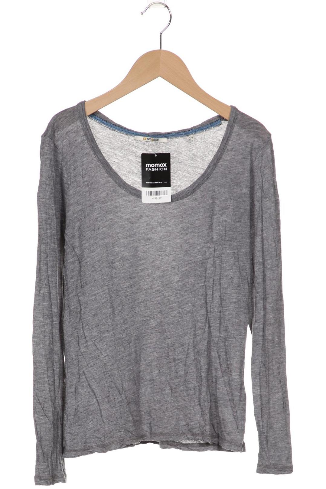 

Rich & Royal Damen Langarmshirt, grau, Gr. 42