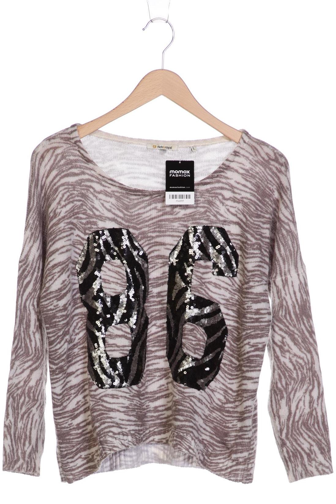 

Rich & Royal Damen Pullover, braun, Gr. 34