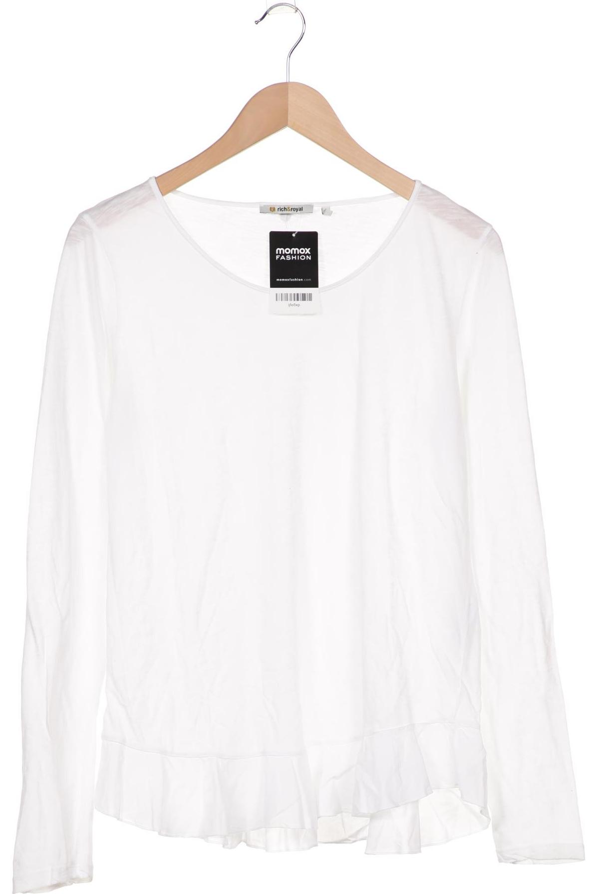 

Rich & Royal Damen Langarmshirt, weiß