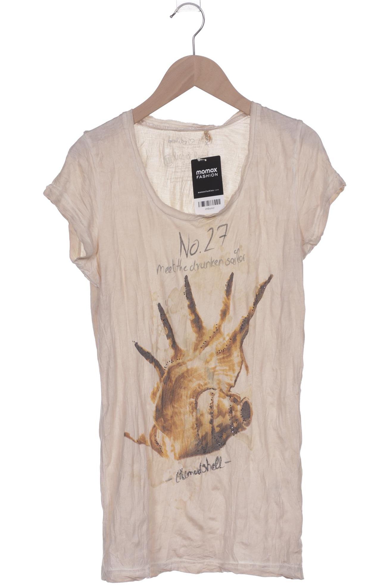 

Rich & Royal Damen T-Shirt, beige, Gr. 36
