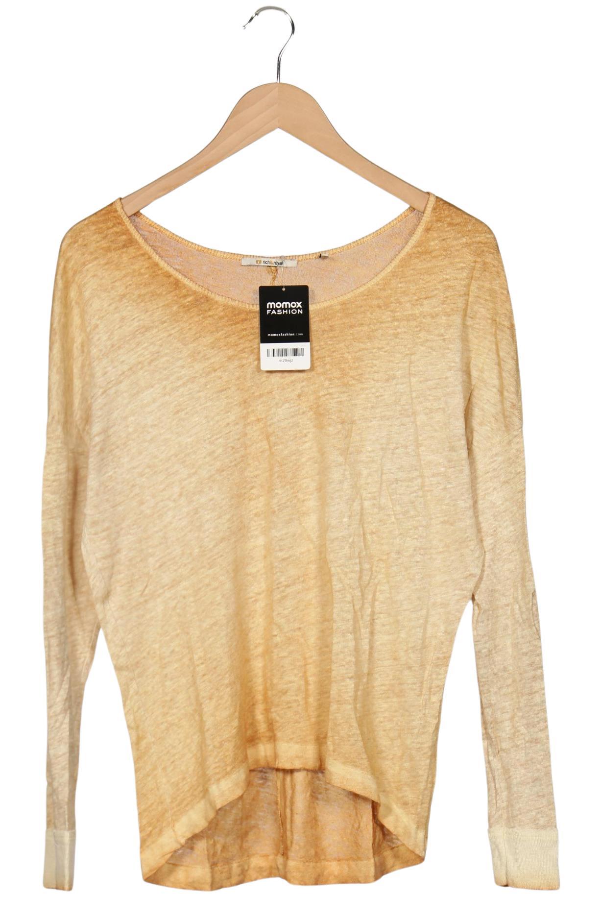 

Rich & Royal Damen Langarmshirt, beige, Gr. 36