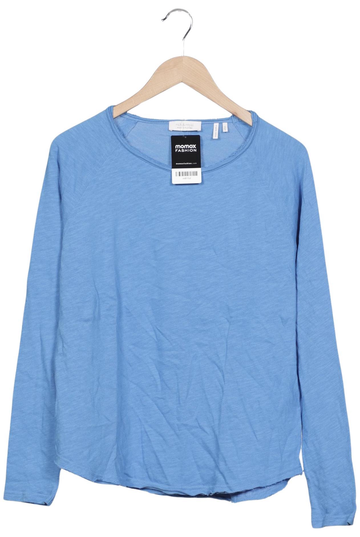 

Rich & Royal Damen Langarmshirt, hellblau, Gr. 42