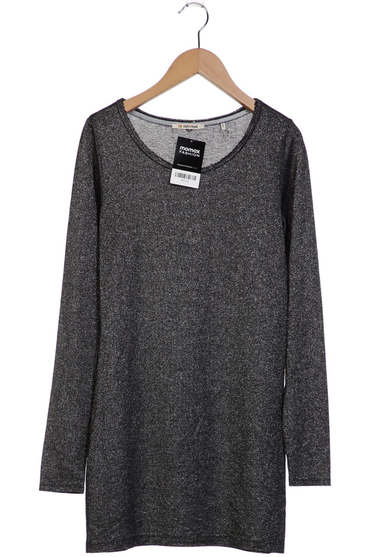 

Rich & Royal Damen Langarmshirt, grau, Gr. 36