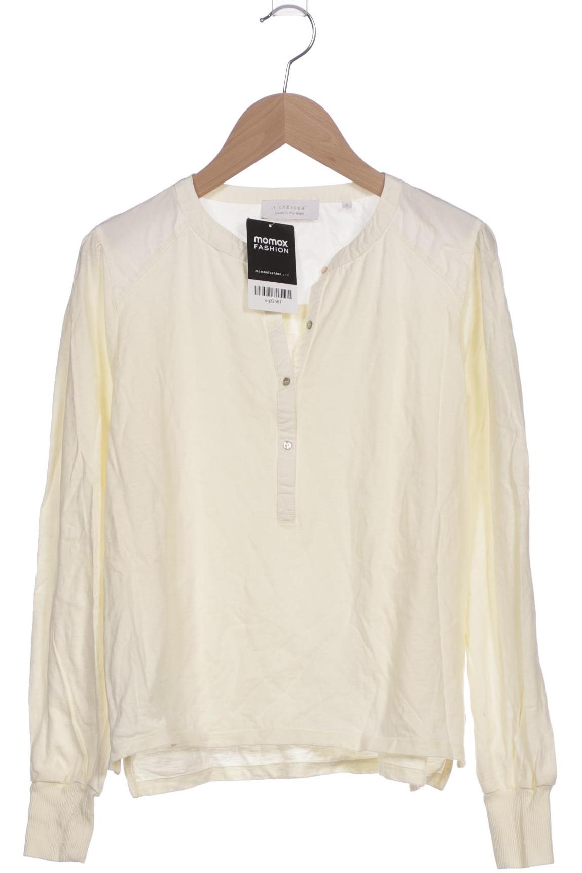 

Rich & Royal Damen Langarmshirt, cremeweiß, Gr. 36