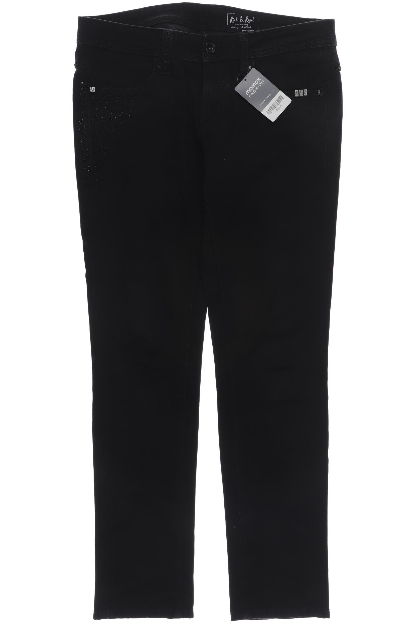 

Rich & Royal Damen Jeans, schwarz, Gr. 31