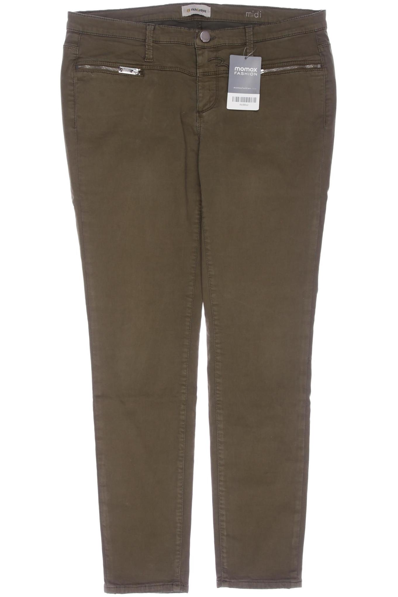 

Rich & Royal Damen Stoffhose, grün, Gr. 29