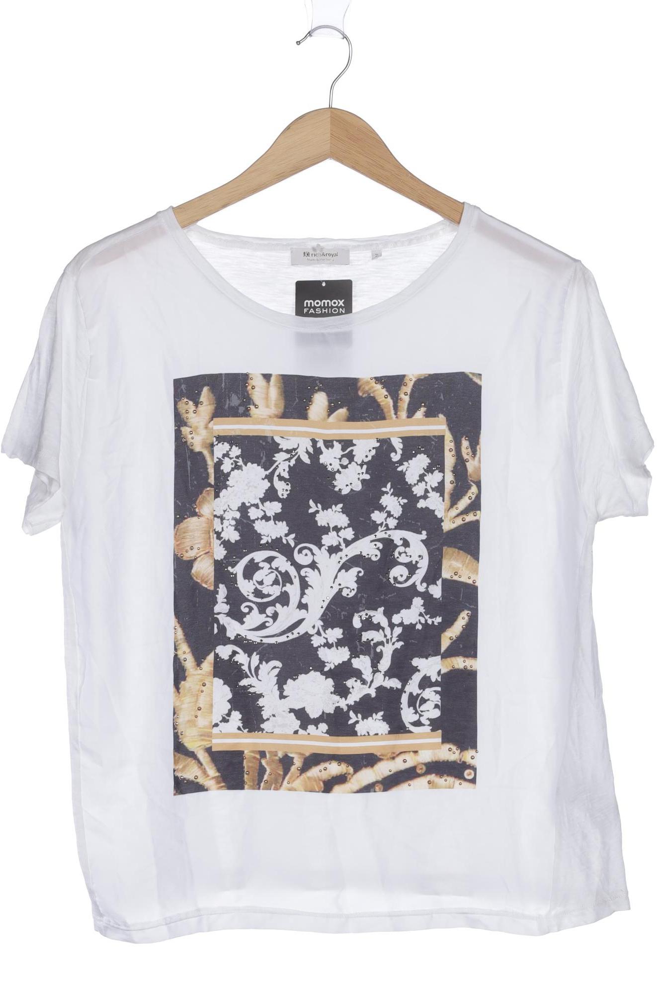 

Rich & Royal Damen T-Shirt, weiß, Gr. 44