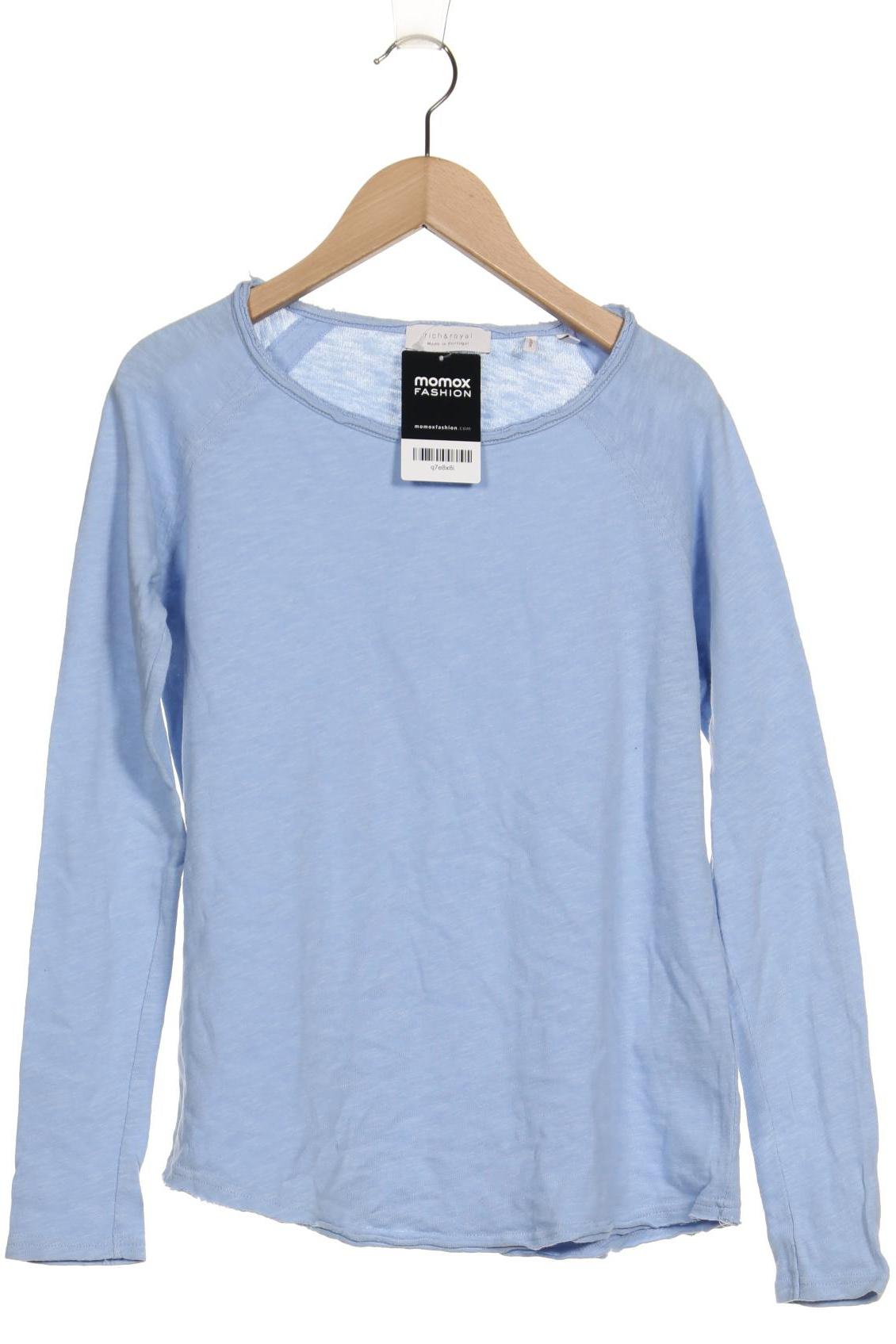 

Rich & Royal Damen Langarmshirt, hellblau, Gr. 34